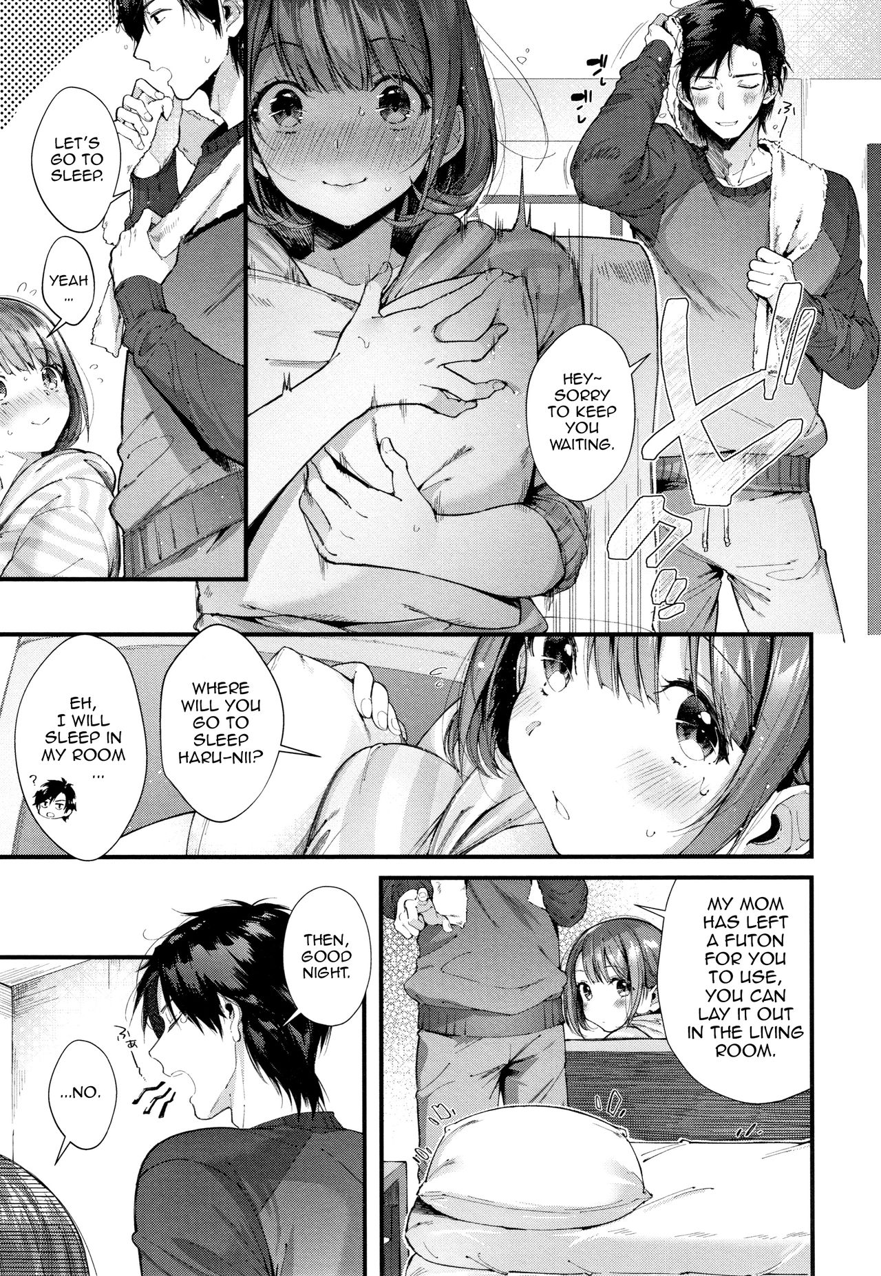 Teryouri to Koigokoro [Suihei Sen] - Chapter 1 — Page 5