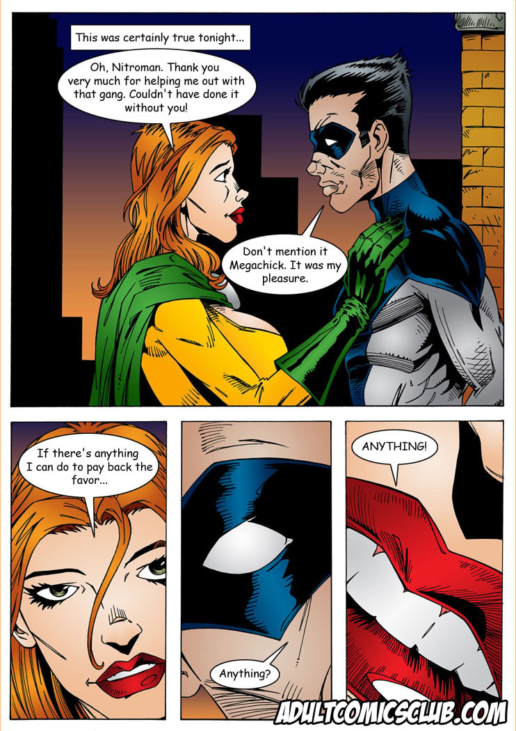 Megachick [AdultComicsClub] - Chapter 1 — Page 12