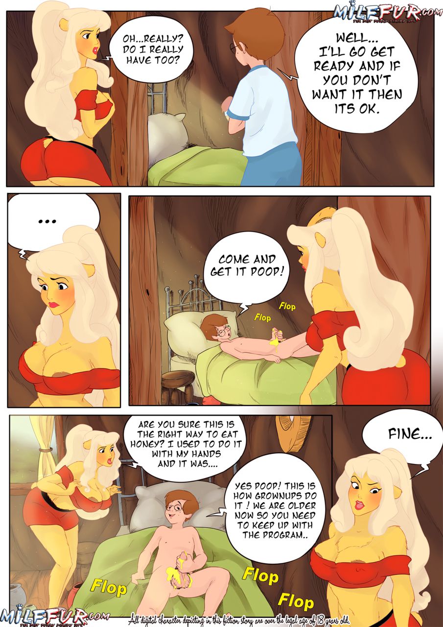 Winny The Poop (Winnie The Pooh) [MILFFur] - Chapter 1 — Page 7
