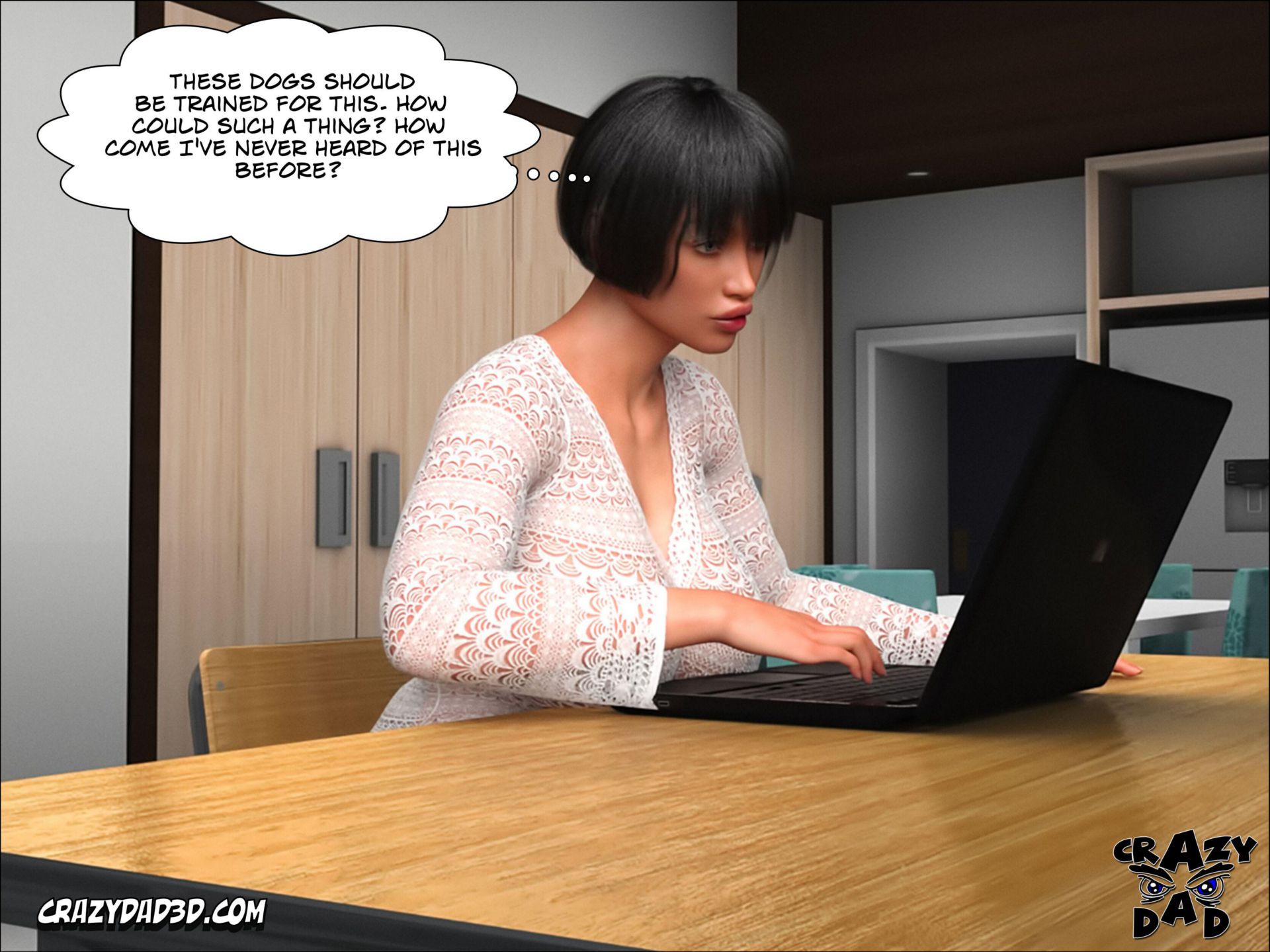 Naughty Kamilla [CrazyDad3D] - Chapter 1 — Page 18