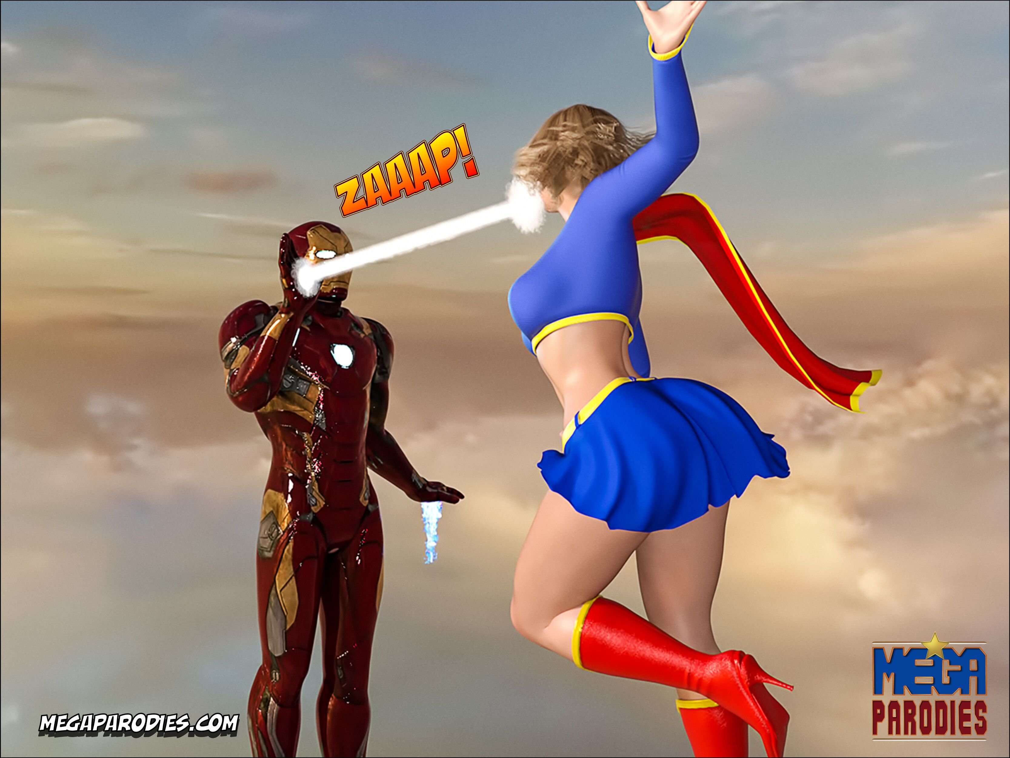 Marvel X DC (The Avengers , Justice League) [MegaParodies] - Chapter 1 — Page 29