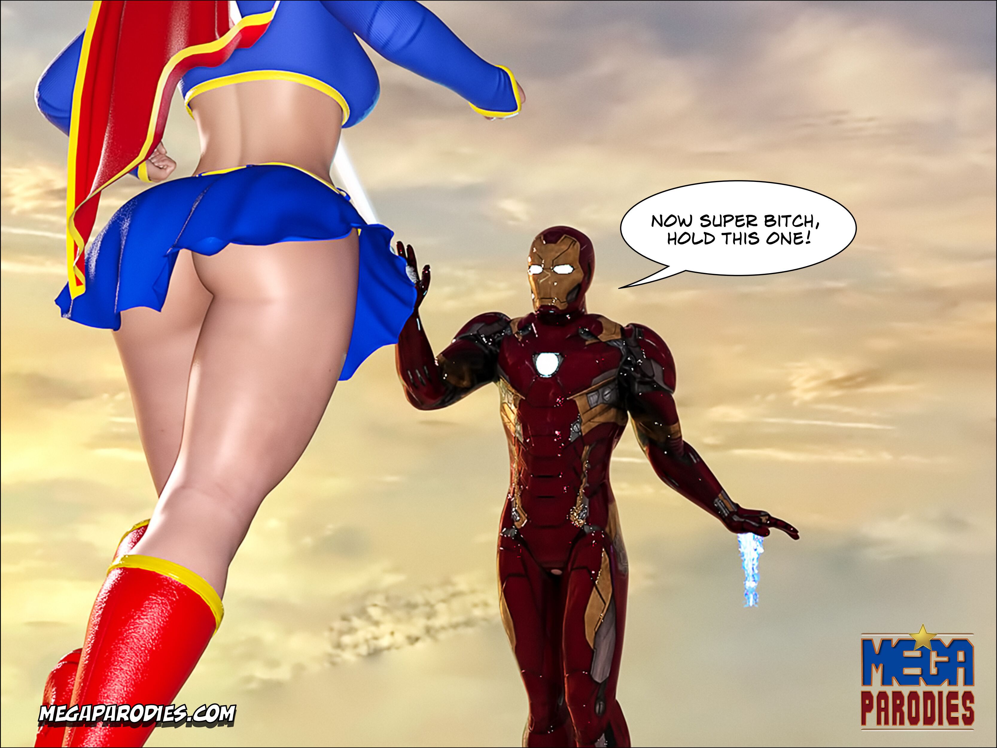 Marvel X DC (The Avengers , Justice League) [MegaParodies] - Chapter 1 — Page 34