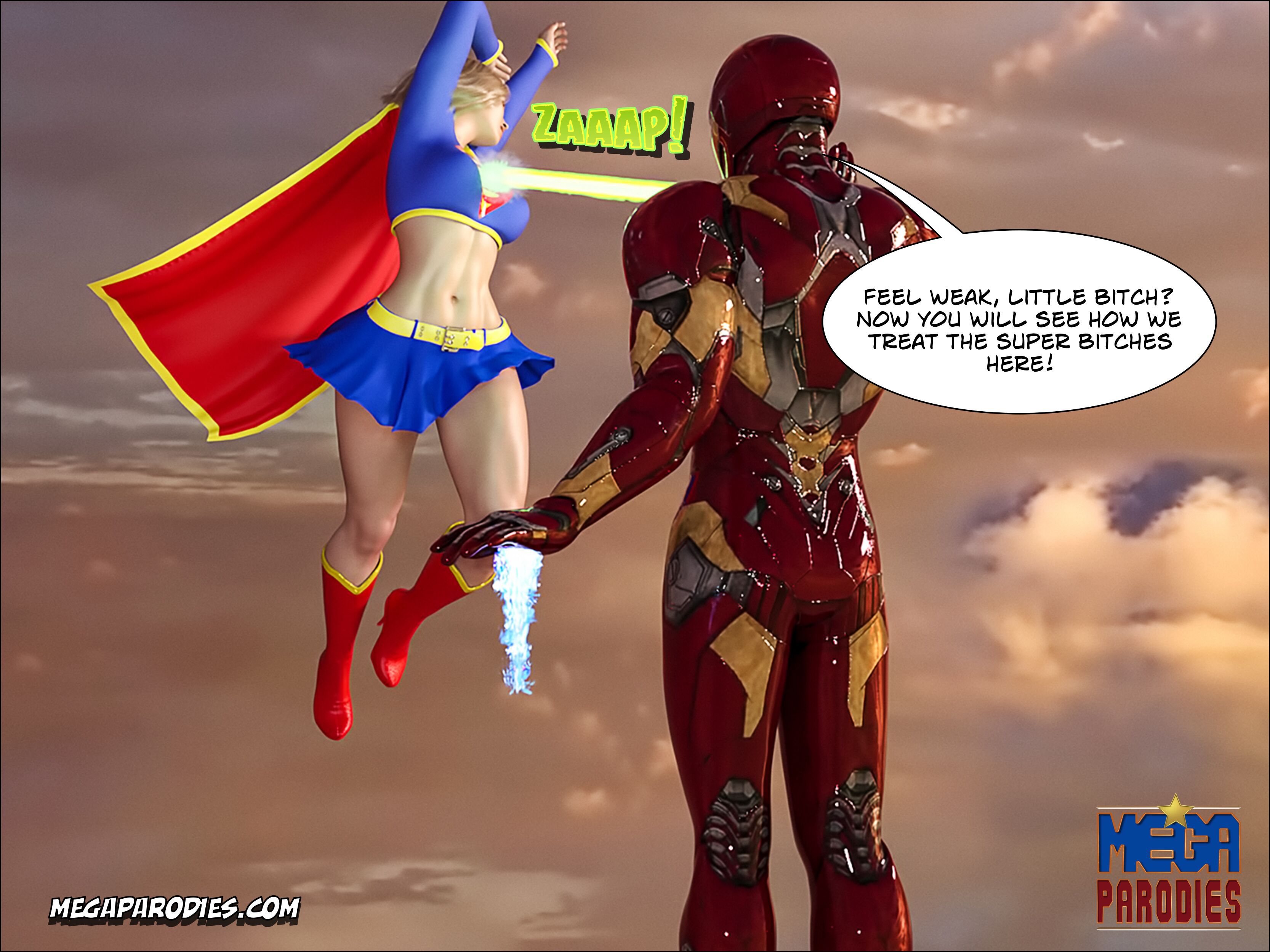 Marvel X DC (The Avengers , Justice League) [MegaParodies] - Chapter 1 — Page 37