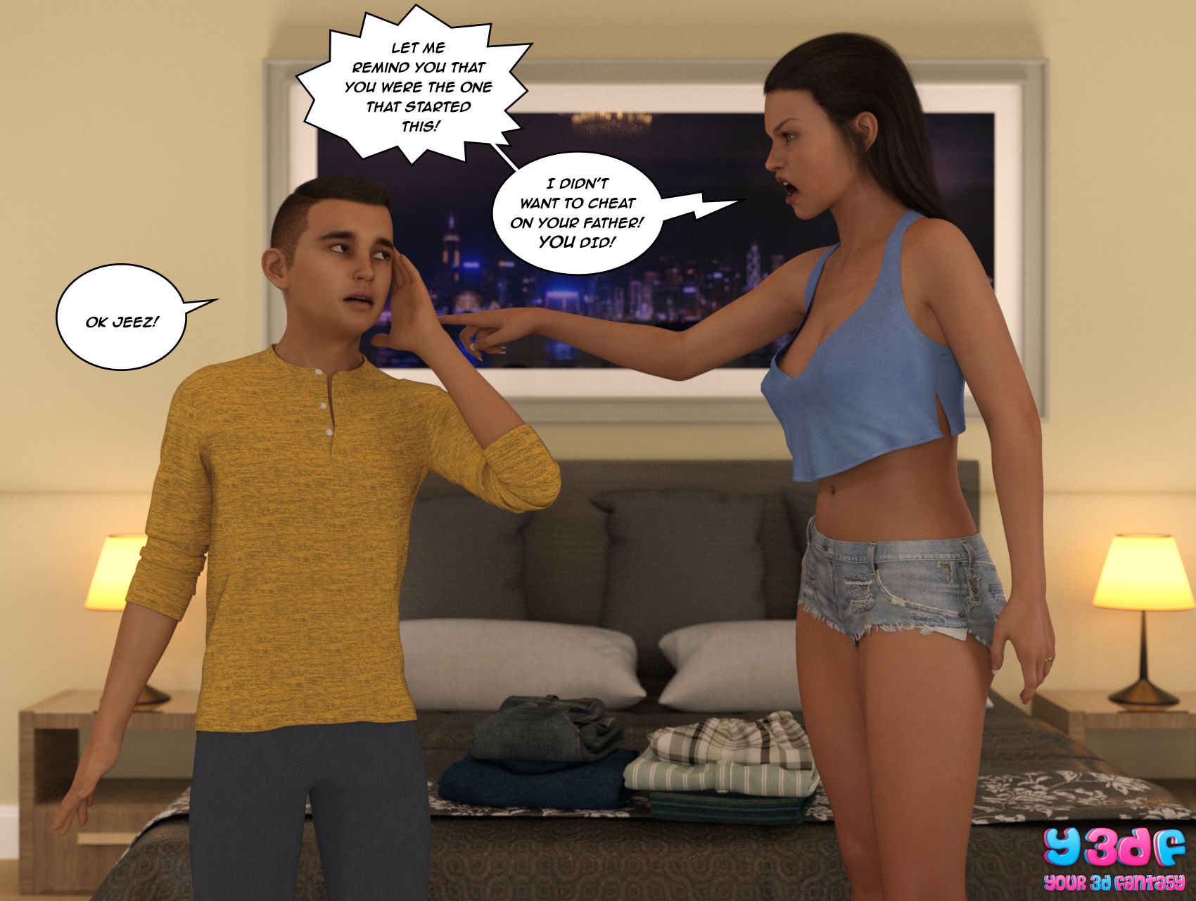 The Bad Tan [Y3DF] - Chapter 5 — Page 17