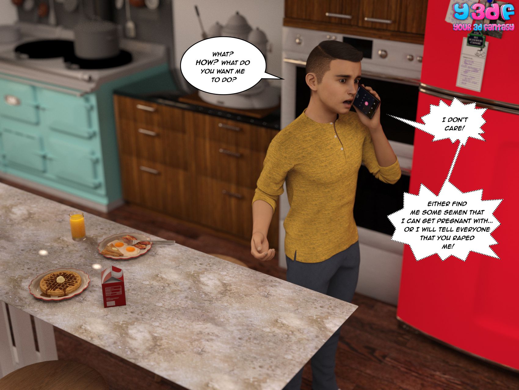 The Bad Tan [Y3DF] - Chapter 5 — Page 5