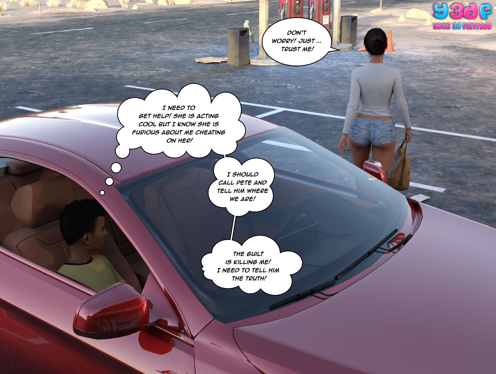 The Bad Tan [Y3DF] - Chapter 3 — Page 4