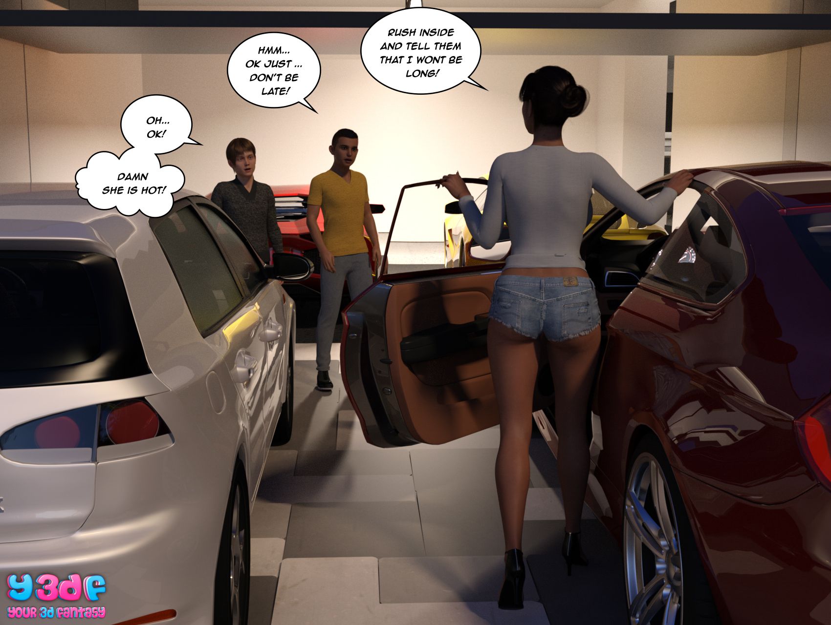 The Bad Tan [Y3DF] - Chapter 3 — Page 75