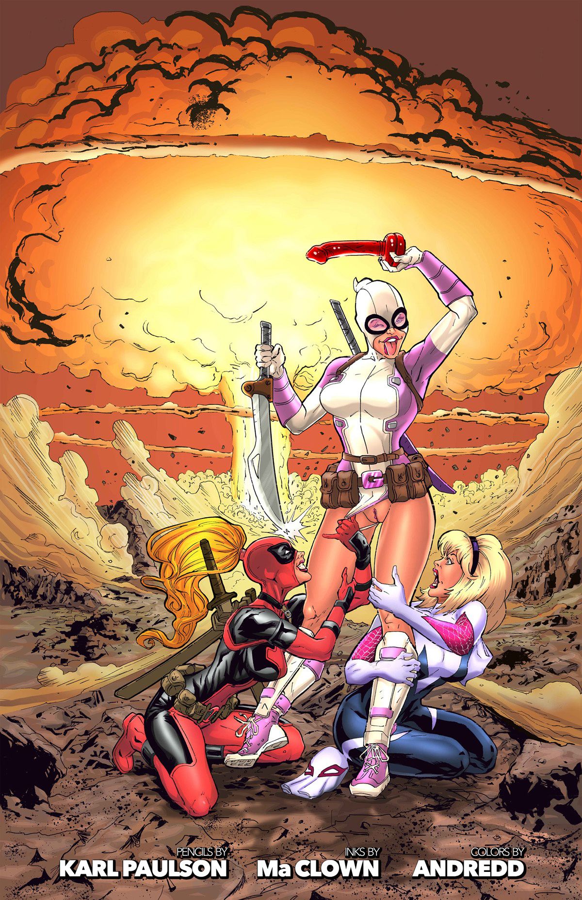 Gwenpool (Spider-Man , Deadpool) [Tracy Scops] - Chapter 1 — Page 12