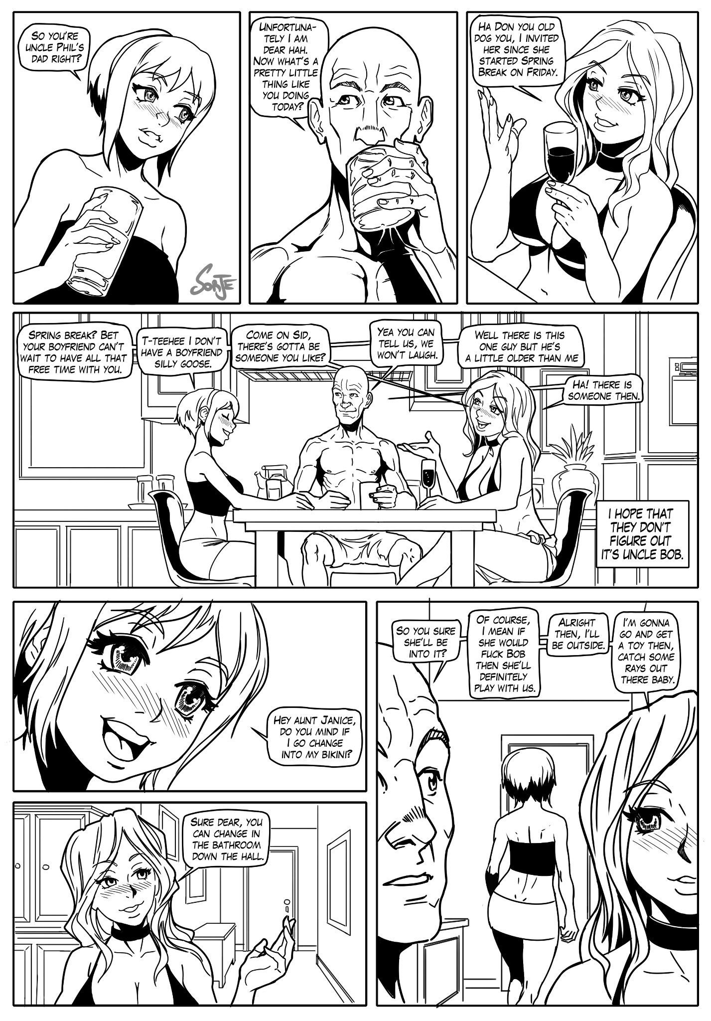 Sidney [Sidney Swanson , Sorje] - Chapter 3 — Page 12
