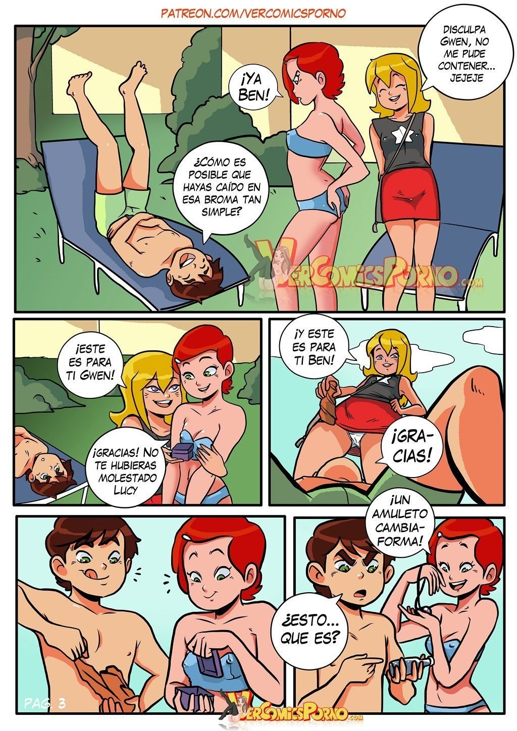 He Who Laughs Last (Ben 10) [Ero-Mantic] - Chapter 1 — Page 4
