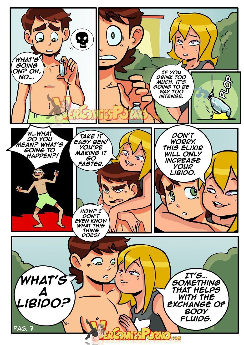 He Who Laughs Last (Ben 10) [Ero-Mantic] - Chapter 1 — Page 8