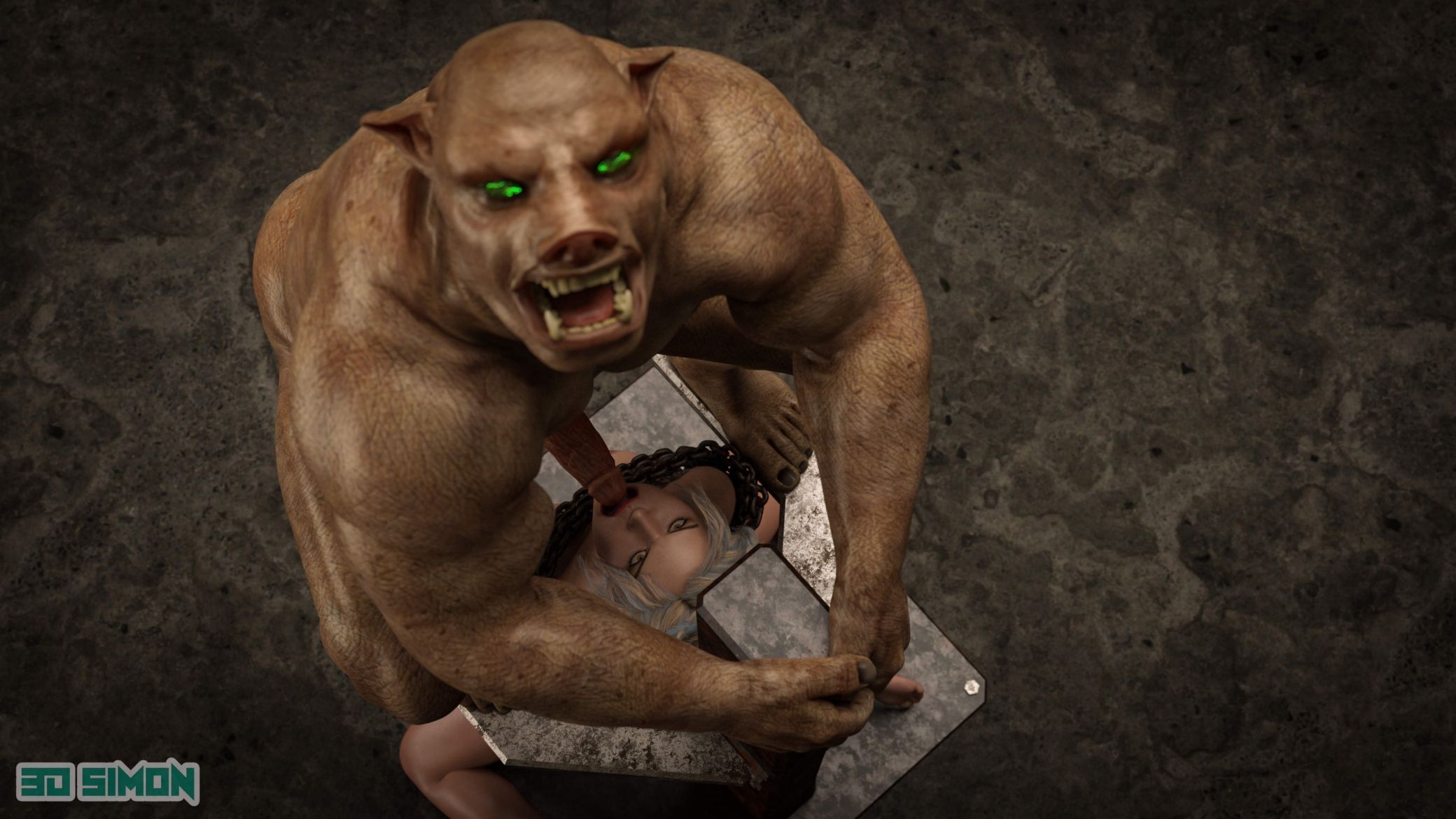 Taylor’s Slimy Nightmare [3DSimon] - Chapter 3 — Page 62
