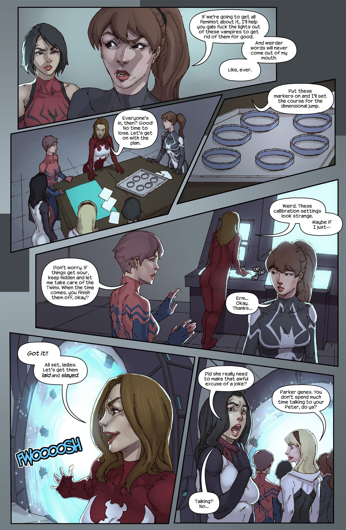 The Hunt For The Inheritors (Spider-Man) [Tracy Scops] - Chapter 1 — Page 8