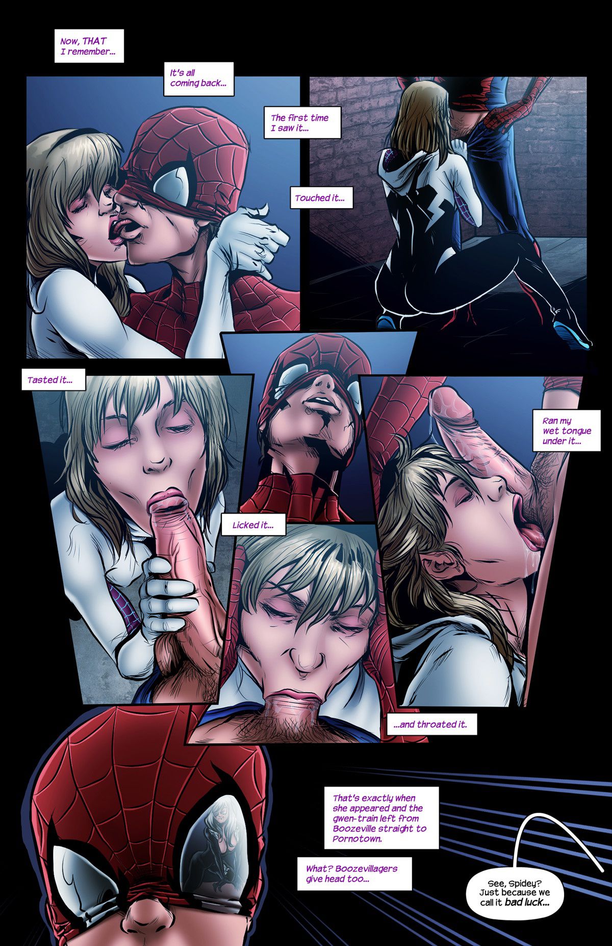 Liquorish Whiskers (Spider-Man) [Tracy Scops] - Chapter 1 — Page 6