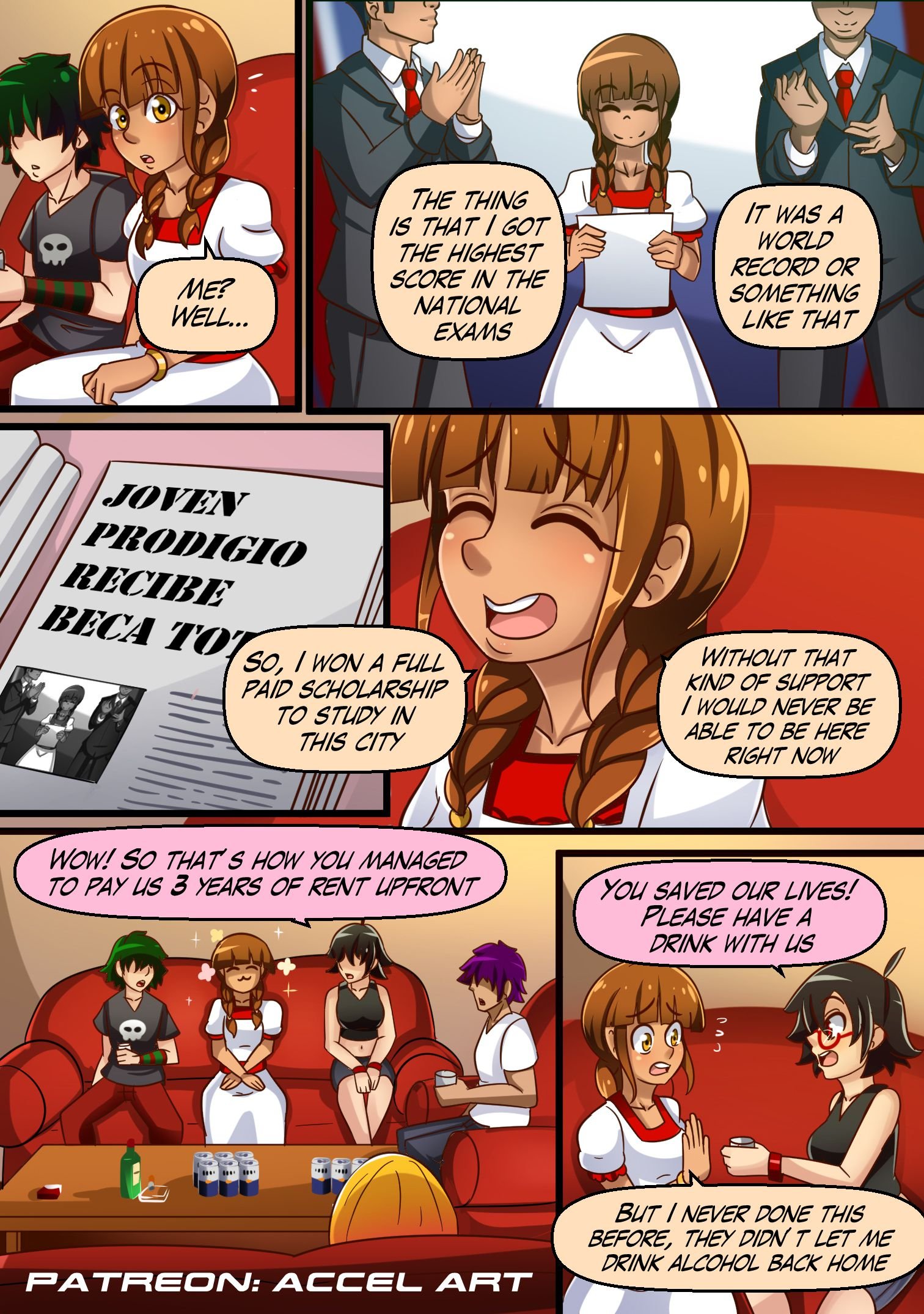 Axi Stories [Accel Art] - Chapter 1 — Page 9