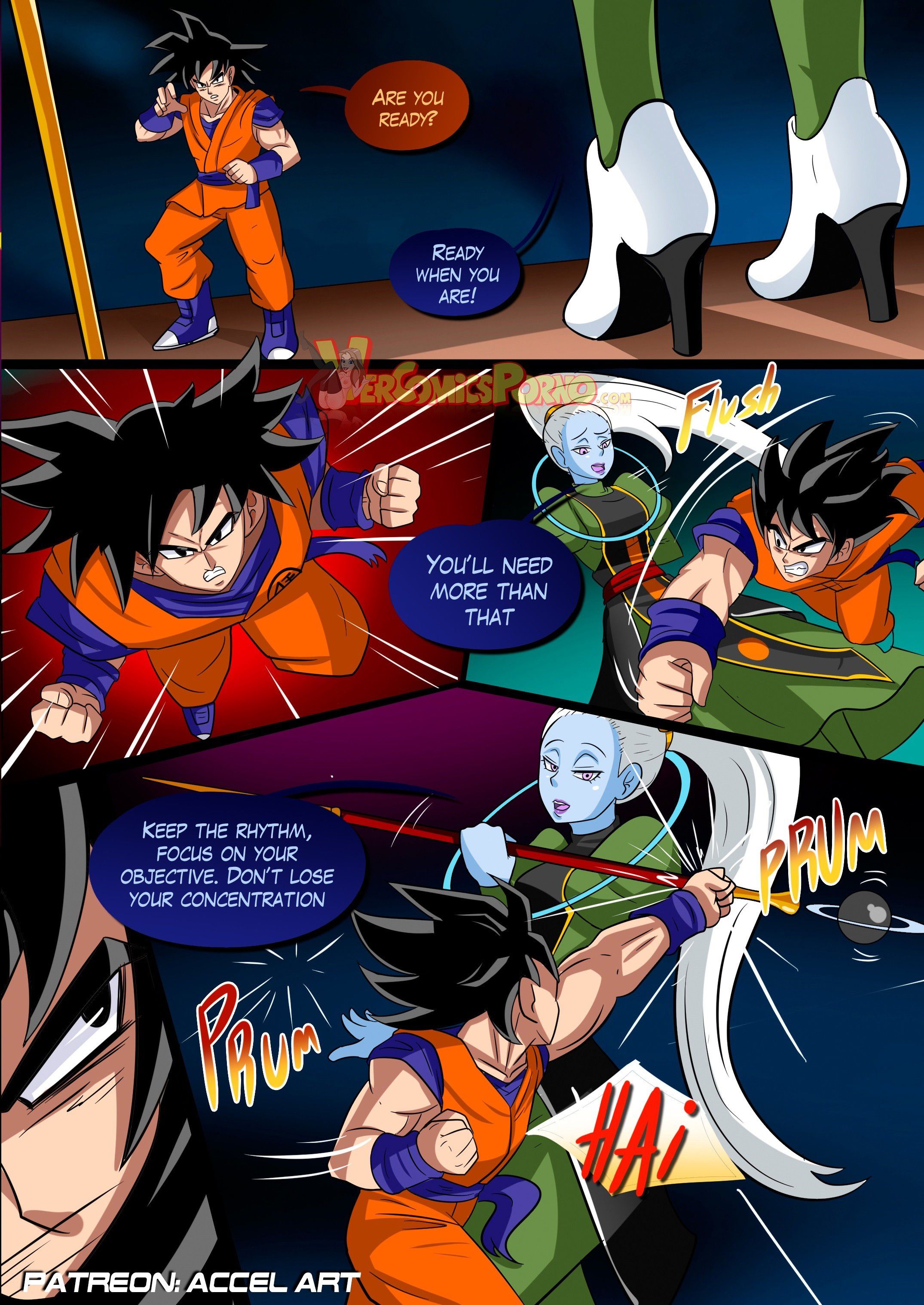Special Training (Dragon Ball Z) [Accel Art] - Chapter 1 — Page 4