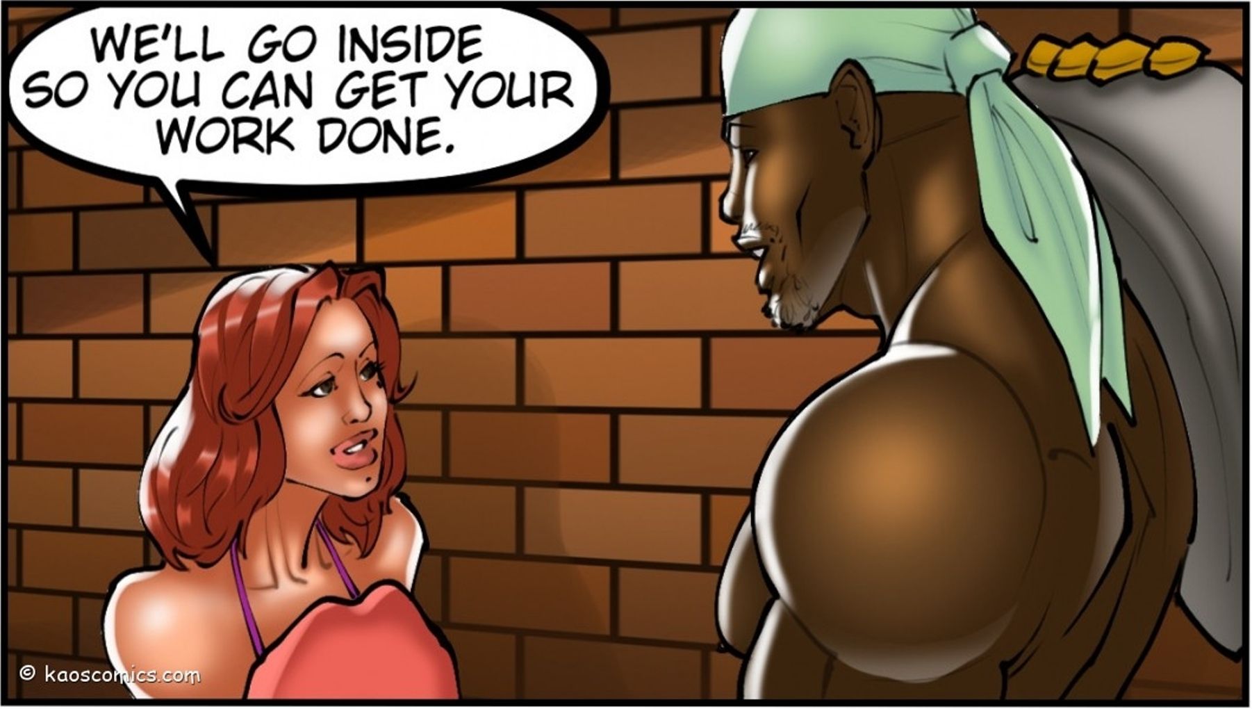 The Wife And The Black Gardeners [KAOS Comics] - Chapter 2 — Page 21