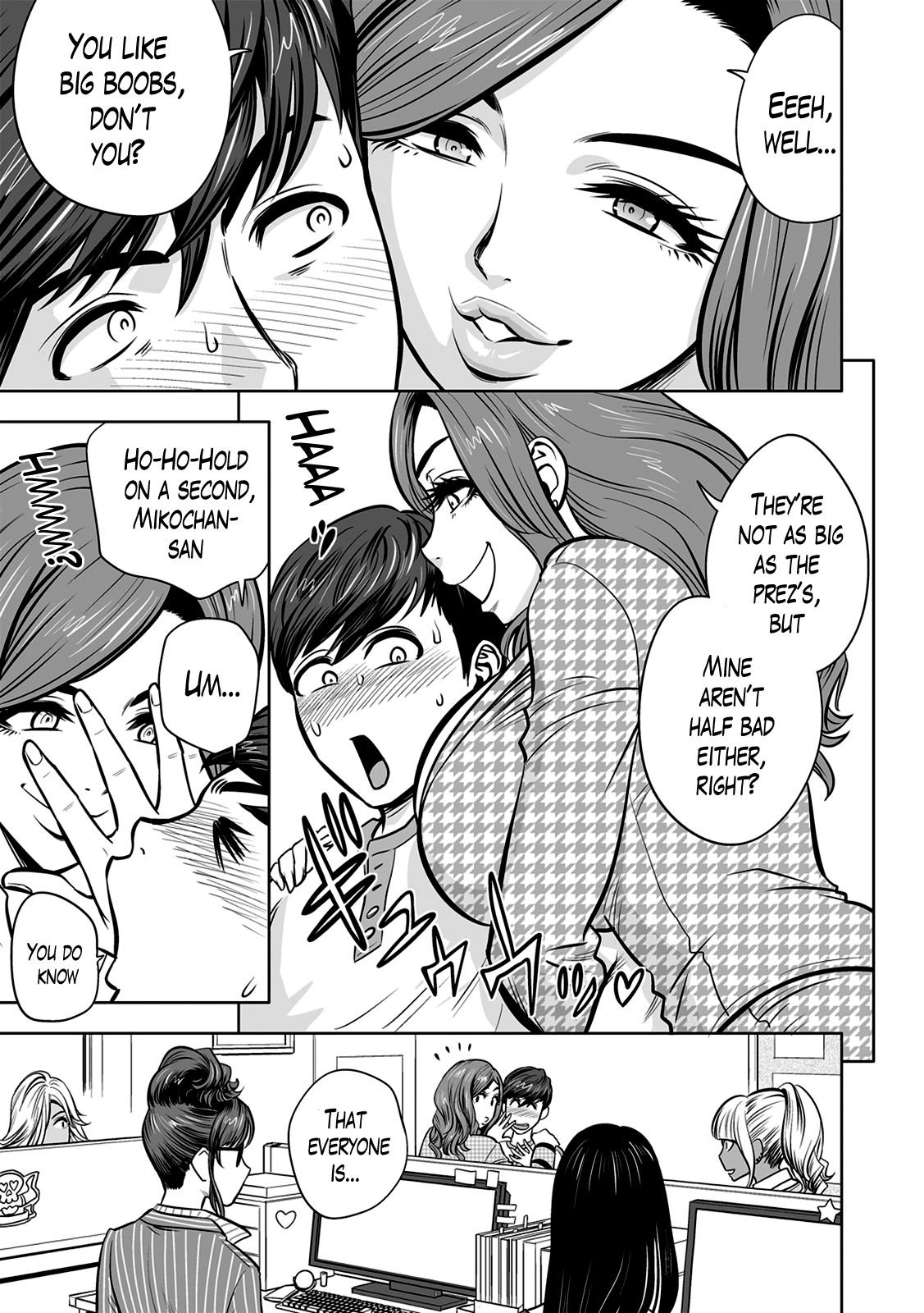 Gal Ane Shachou to Harem Office ~SEX wa Gyoumu ni Fukumimasu ka? [Tatsunami Youtoku] - Chapter — Page 57