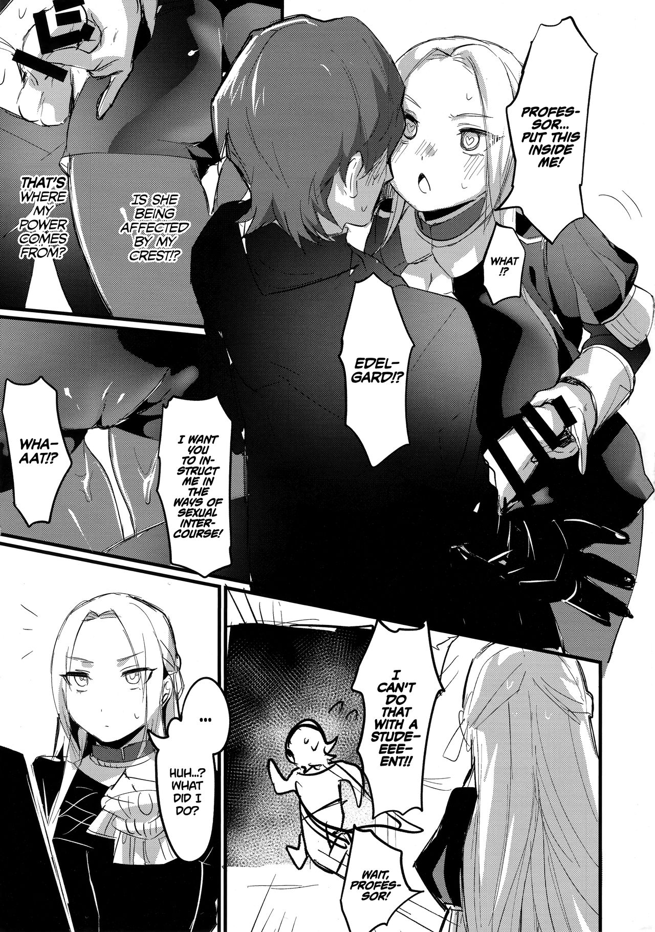 My Crest Makes The House Leader Crazy (Fire Emblem – Three Houses) [Echigoya Takeru] - Chapter 1 — Page 7