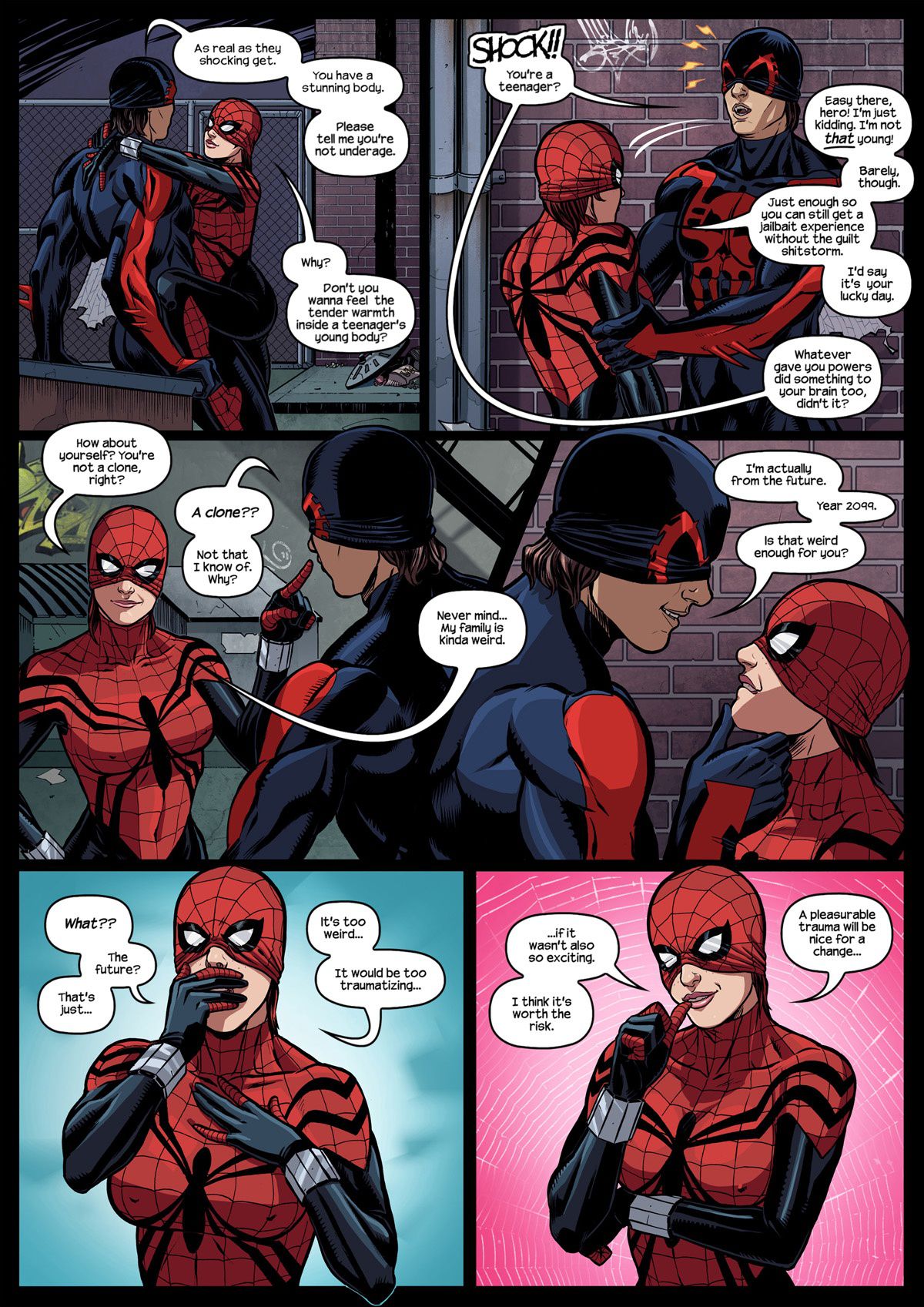 Spider-Man 2099 (Spider-Man) [Tracy Scops] - Chapter 1 — Page 4