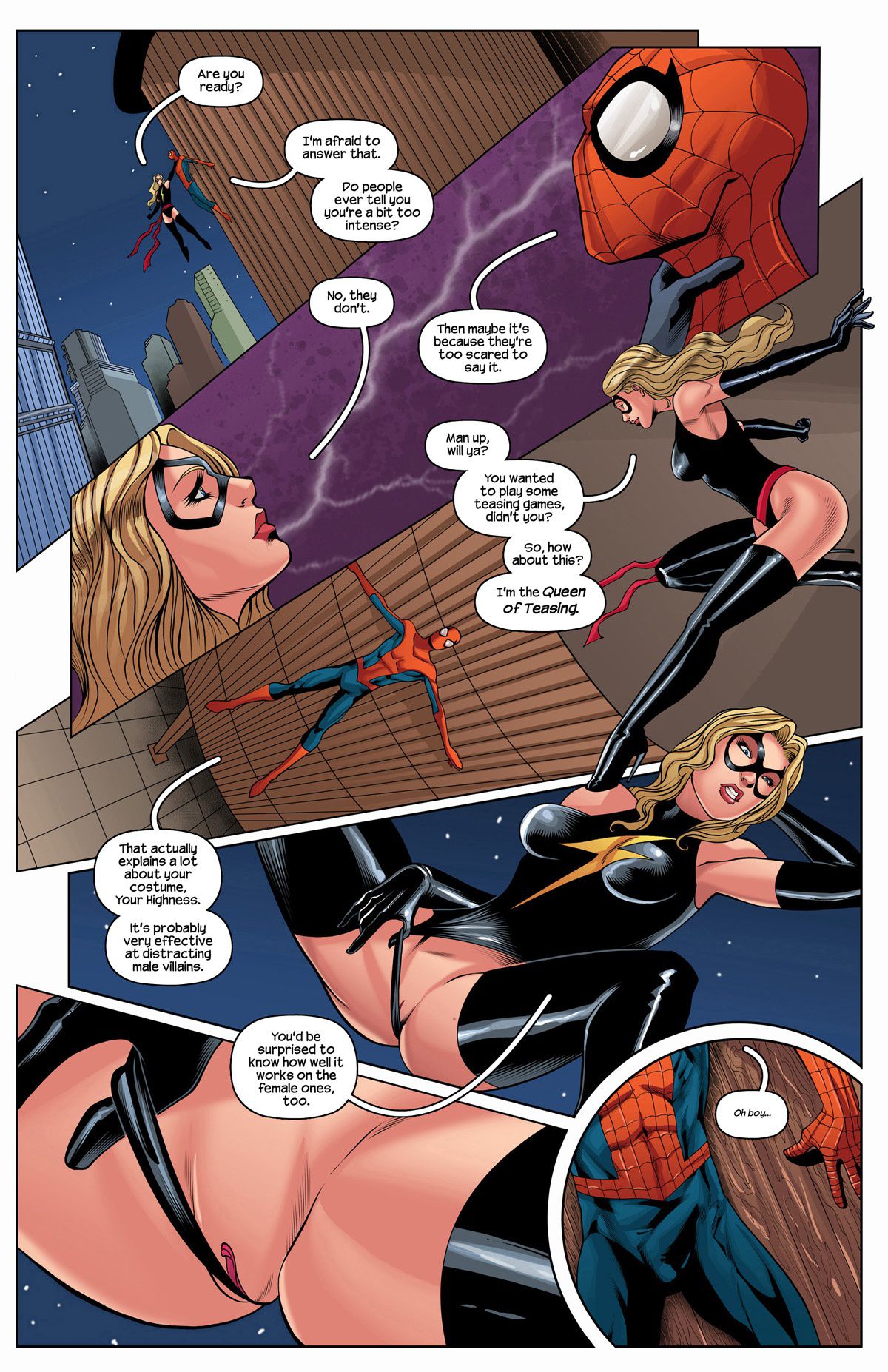 Ms. Marvel (Captain Marvel , Spider-Man) [Tracy Scops] - Chapter 1 — Page 6