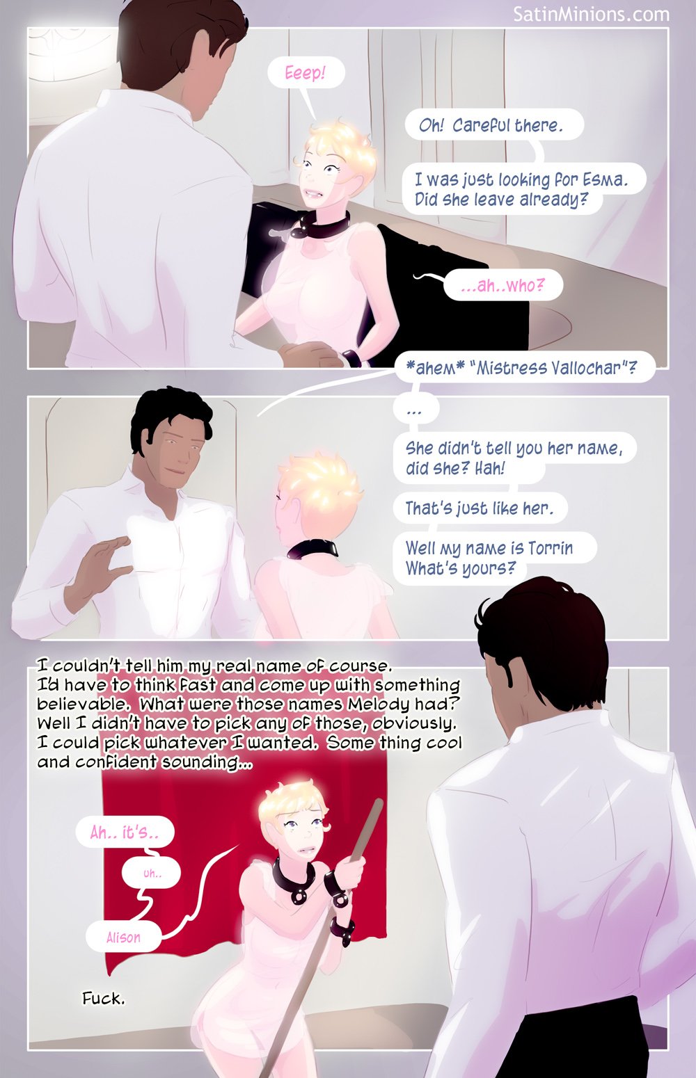 Lighter Chains [SatinMinions] - Chapter 3 — Page 8