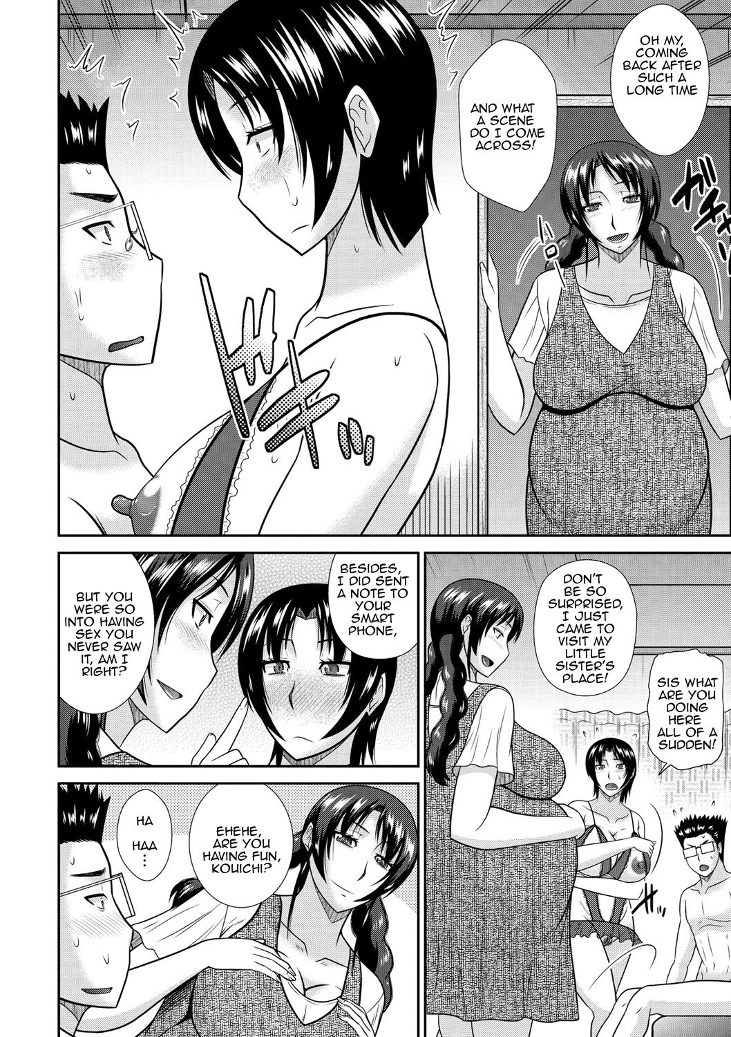 Tumble With My Mother And Her Sister [Hatakeyama Tohya] - Chapter 1 — Page 48