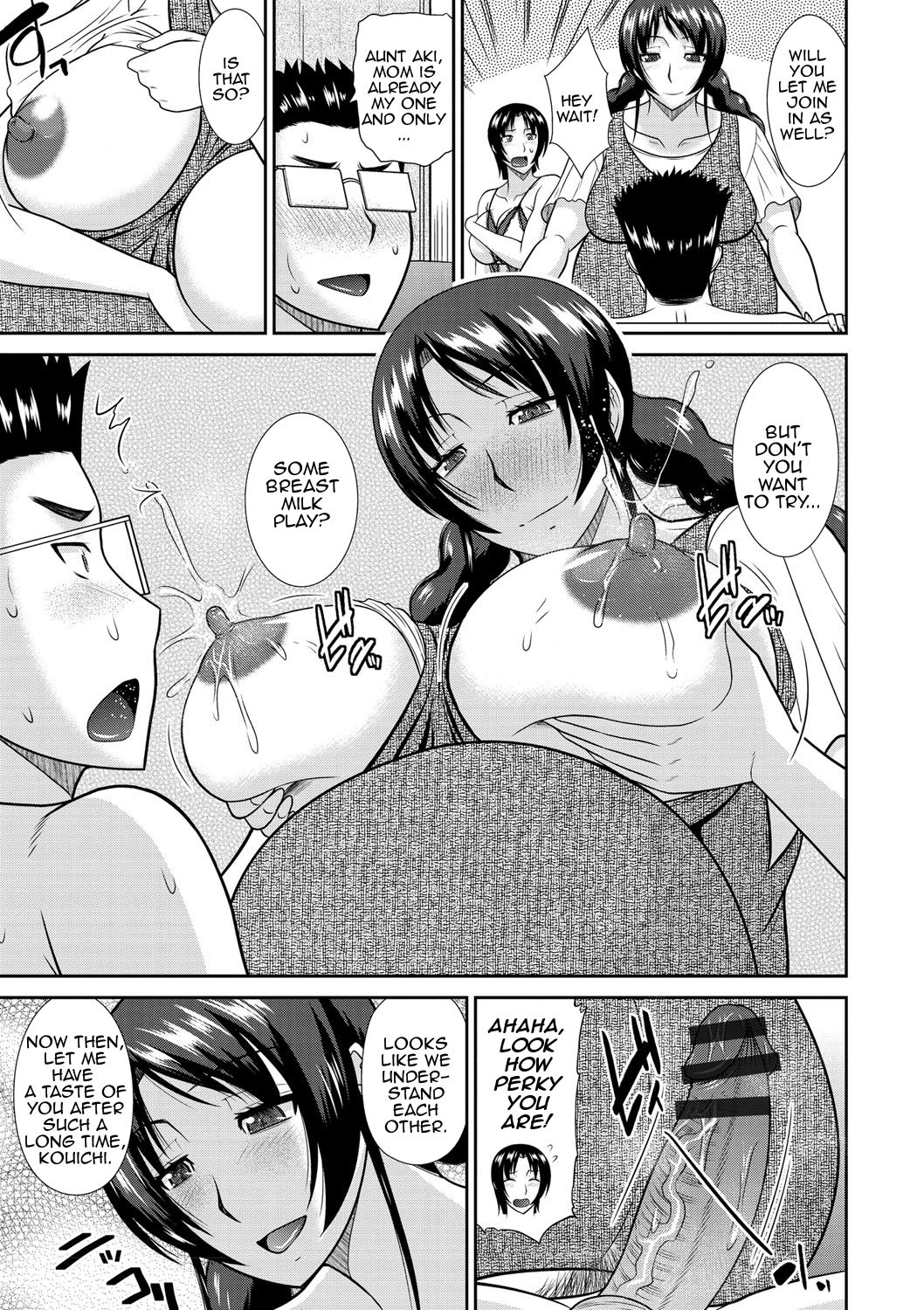 Tumble With My Mother And Her Sister [Hatakeyama Tohya] - Chapter 1 — Page 49