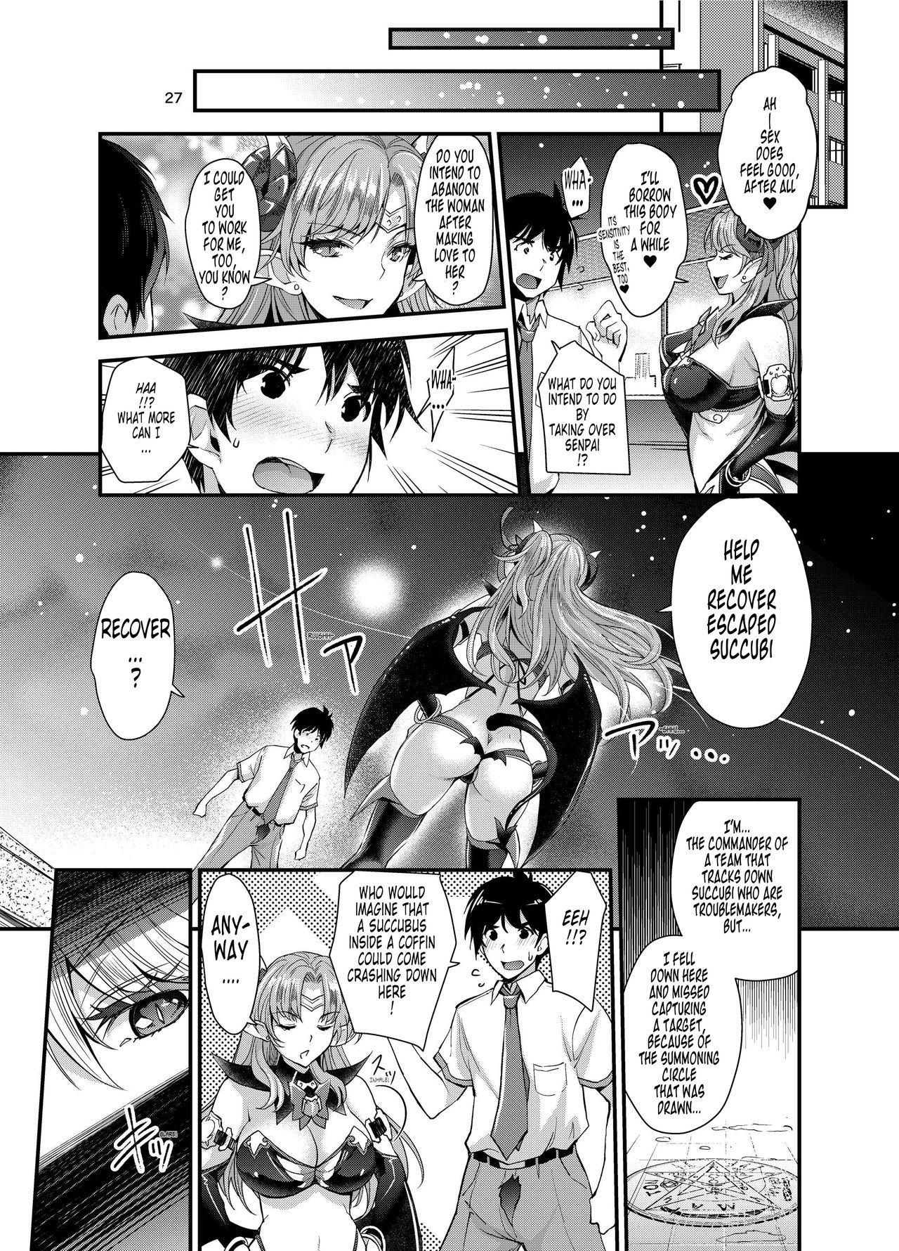 Succubus Lust [Rakujin] - Chapter 1 — Page 27