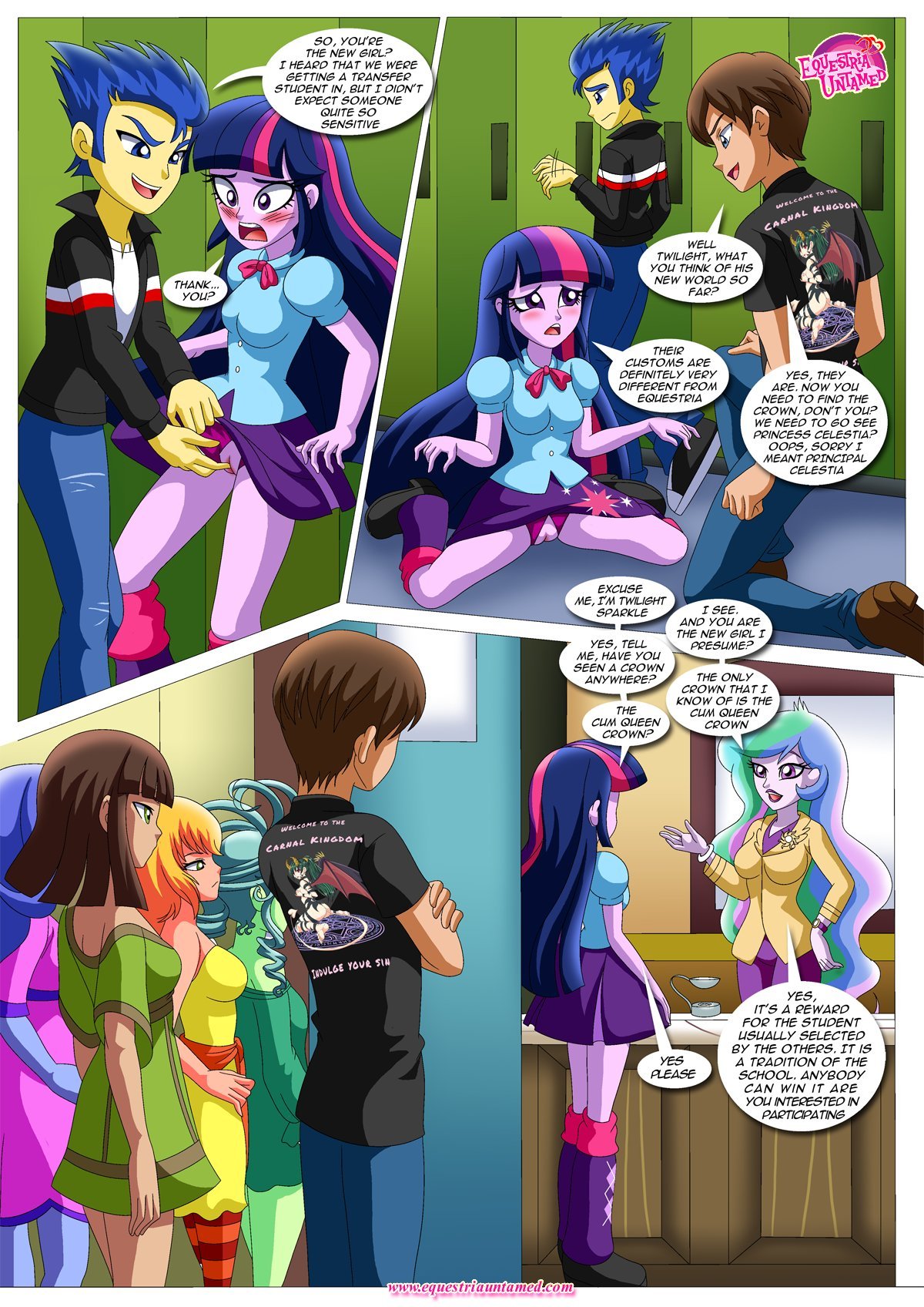 Equestria Girls Unleashed (My Little Pony – Equestria Girls) [PalComix] - Chapter 1 — Page 4