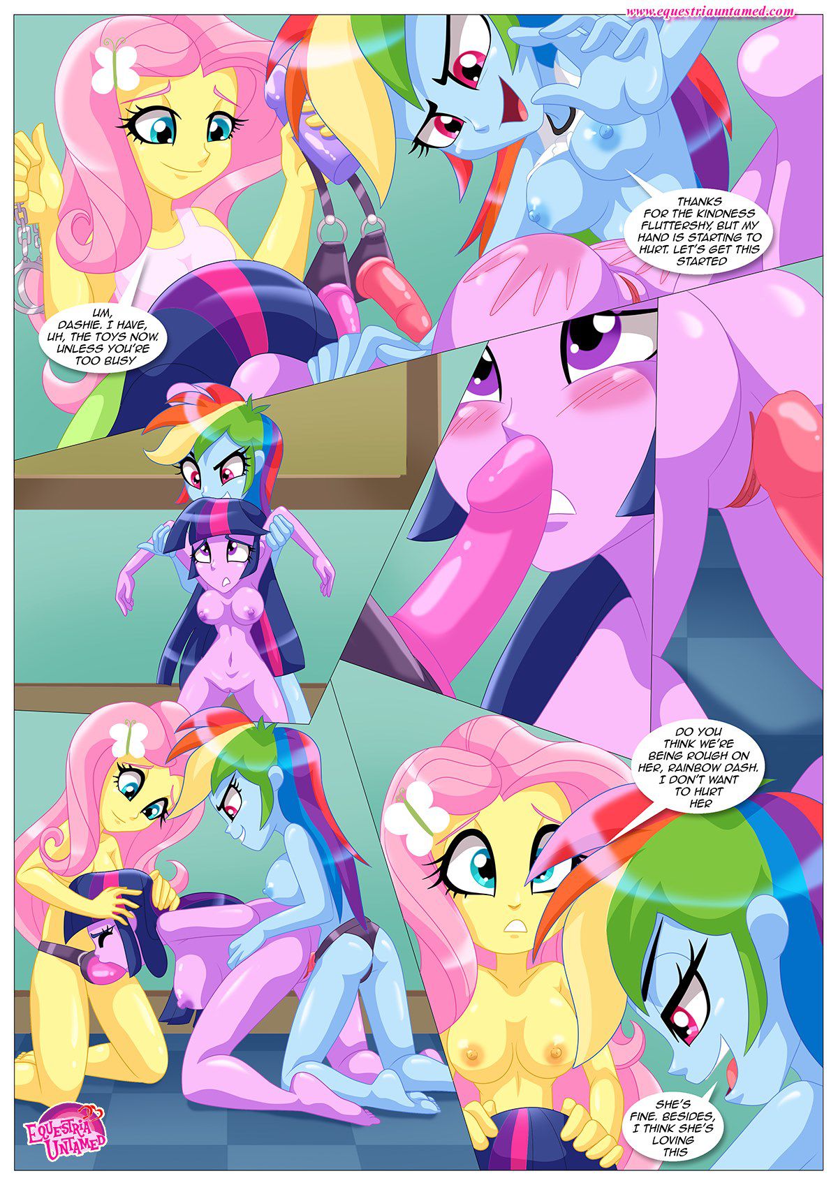 Sexquestria Girls (My Little Pony – Equestria Girls) [Palcomix] - Chapter 1 — Page 13