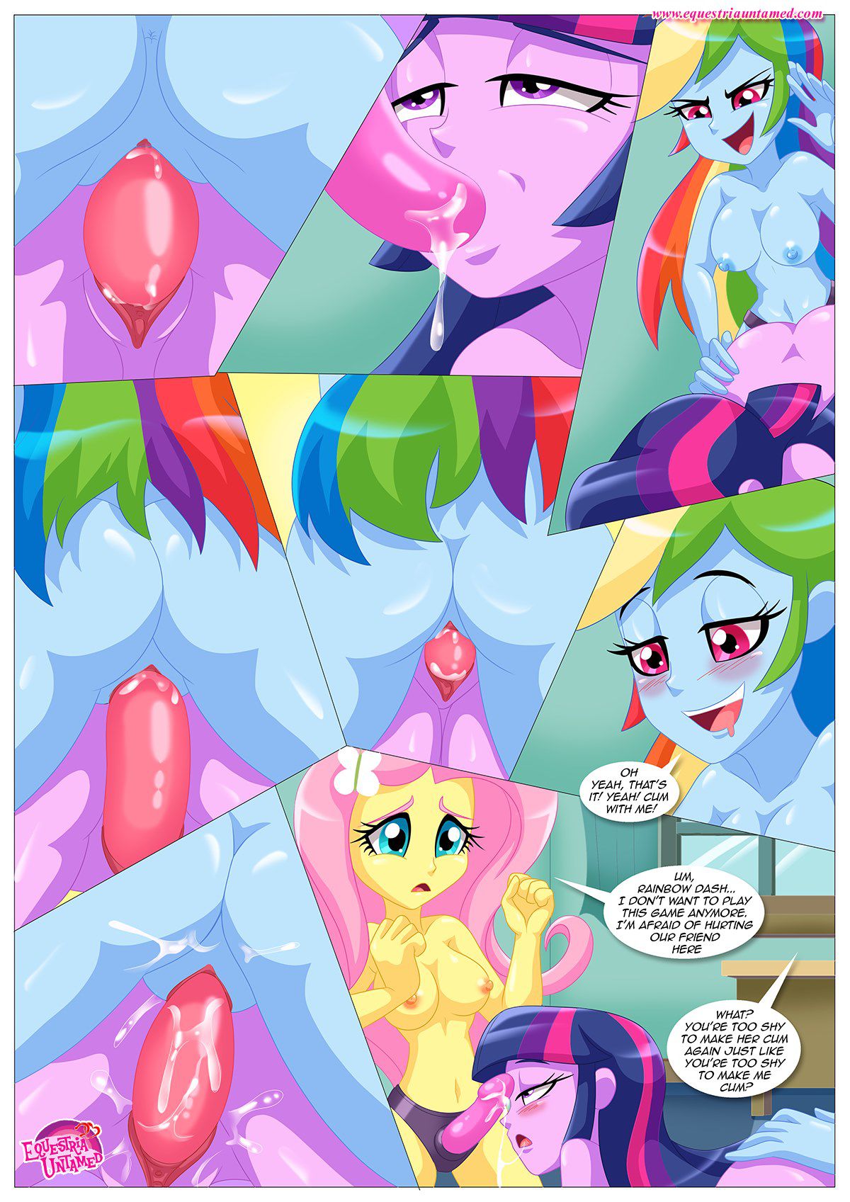 Sexquestria Girls (My Little Pony – Equestria Girls) [Palcomix] - Chapter 1 — Page 15
