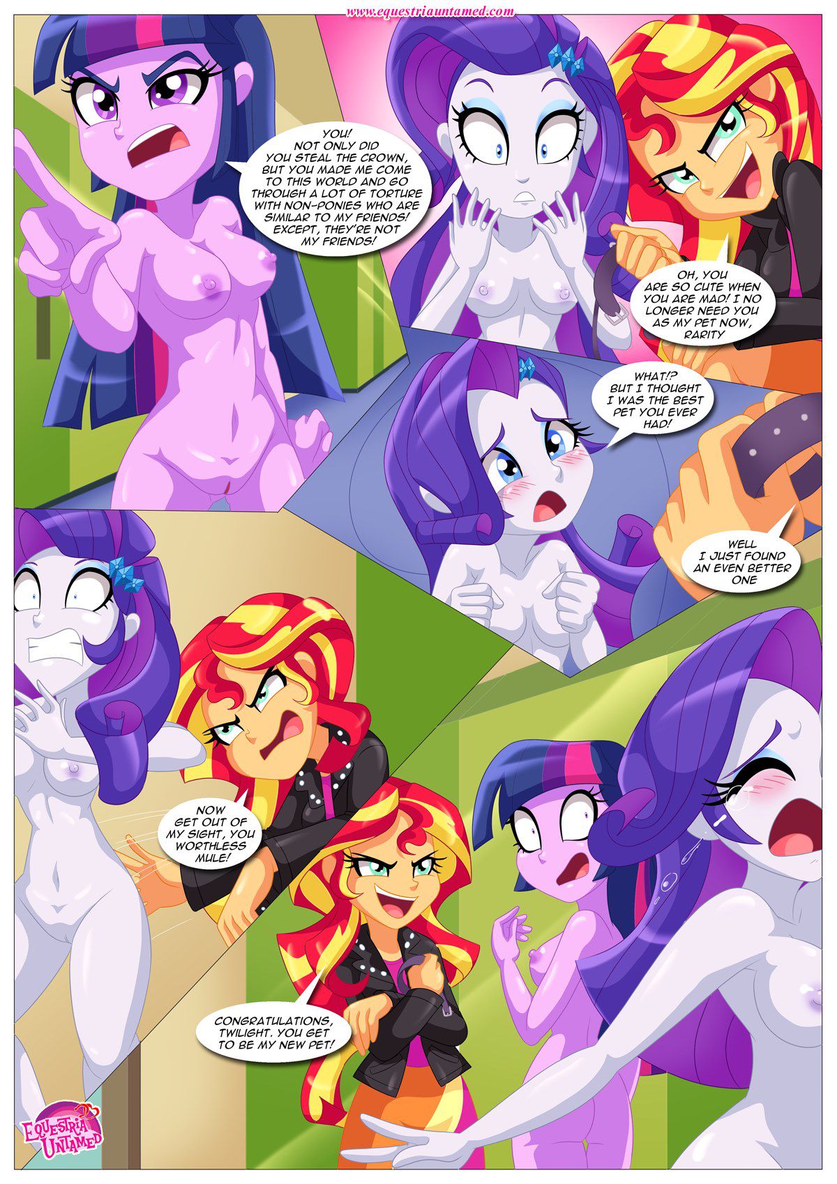 Sexquestria Girls (My Little Pony – Equestria Girls) [Palcomix] - Chapter 1 — Page 17
