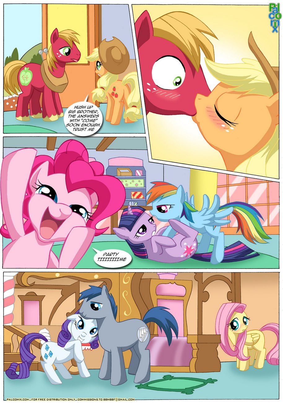 Pinky’s Porntastic Party (My Little Pony – Friendship Is Magic) [PalComix] - Chapter 1 — Page 5