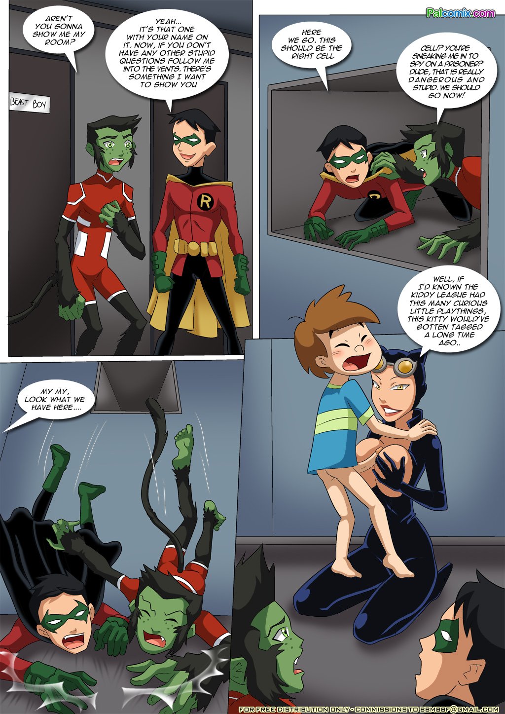 Welcome To The Team (Teen Titans) [PalComix] - Chapter 1 — Page 6