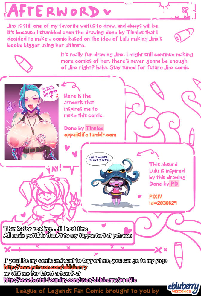 Jinx X Lulu + Others! (League of Legends) [Ebluberry] - Chapter 1 — Page 19
