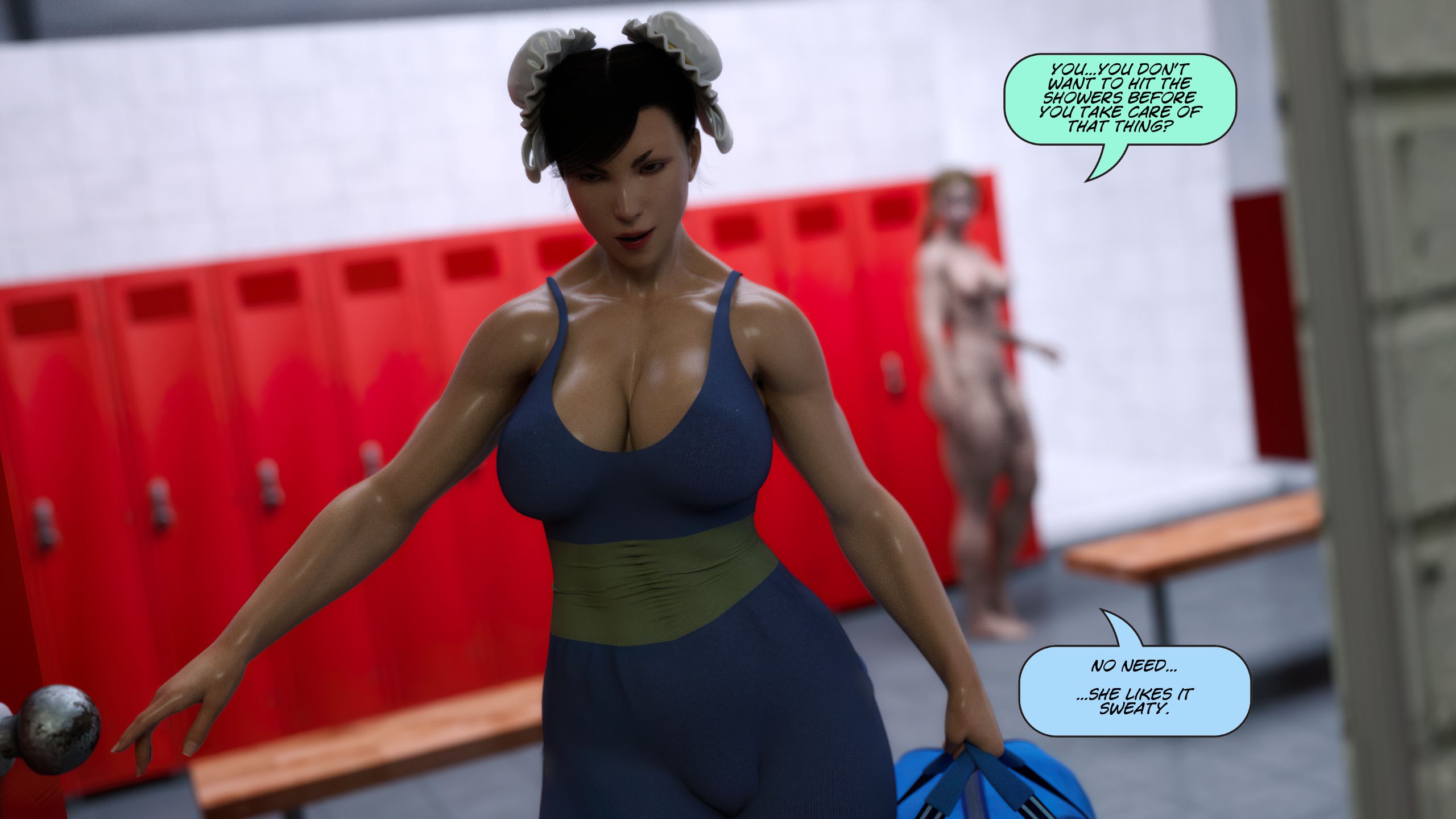 A Mouthful Of Poison [SquarePeg3D] - Chapter 1 — Page 97