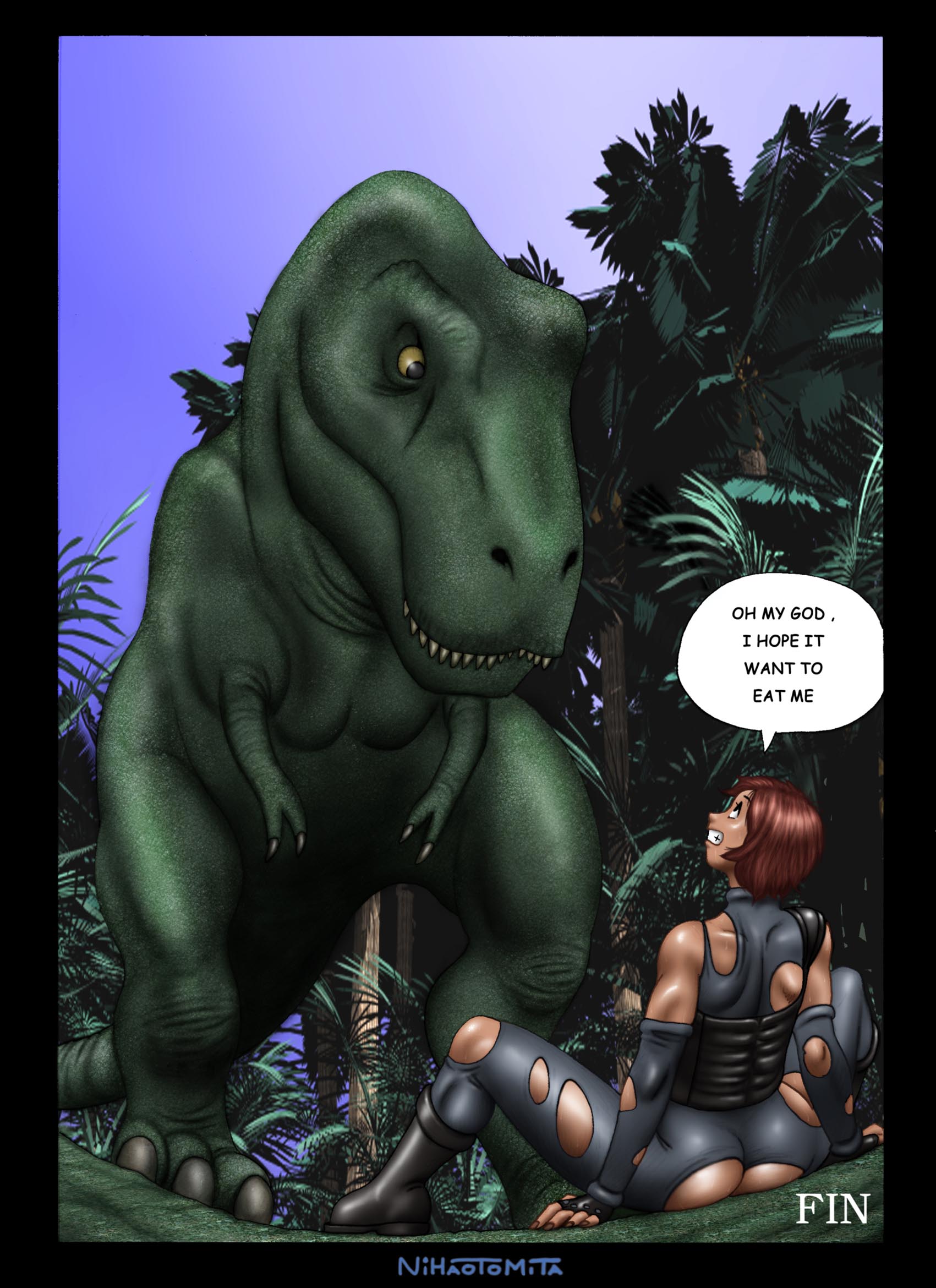 Dino Crisix (Dino Crisis) [Nihaotomita] - Chapter 1 — Page 12