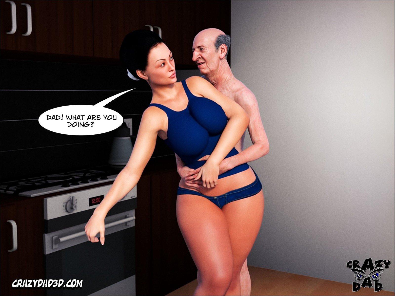Daddy – Crazy Desire [CrazyDad3D] - Chapter 4 — Page 32