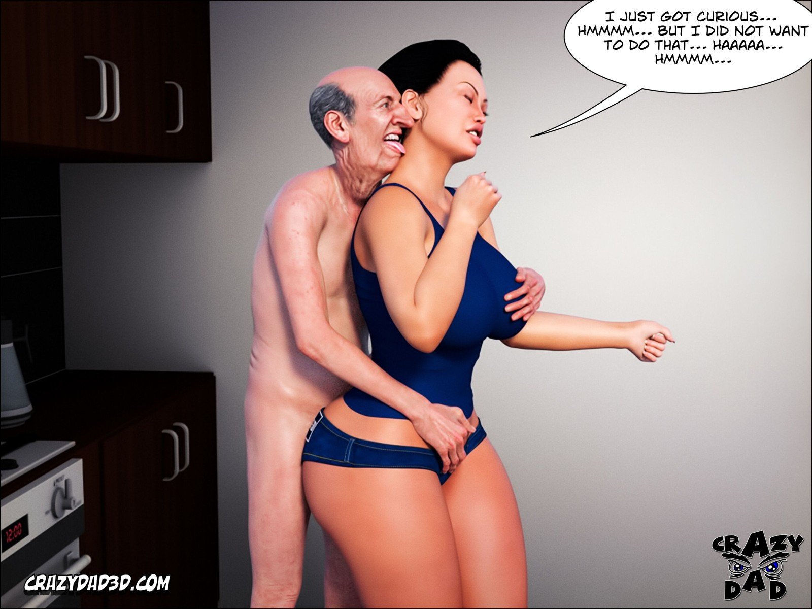 Daddy – Crazy Desire [CrazyDad3D] - Chapter 4 — Page 35