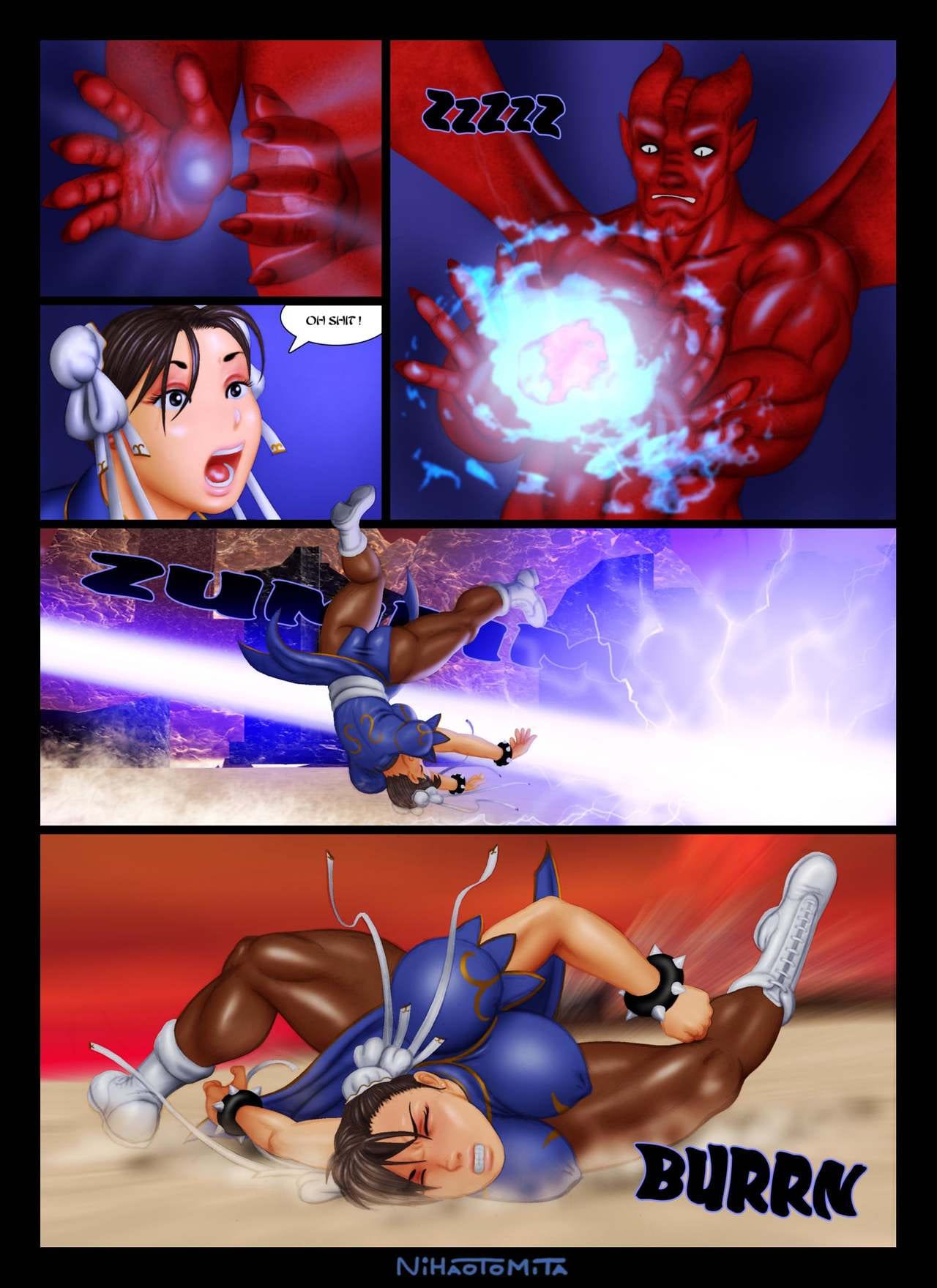 The 5 Tests Of Chun-Li (Street Fighter) [Nihaotomita] - Chapter 1 — Page 7