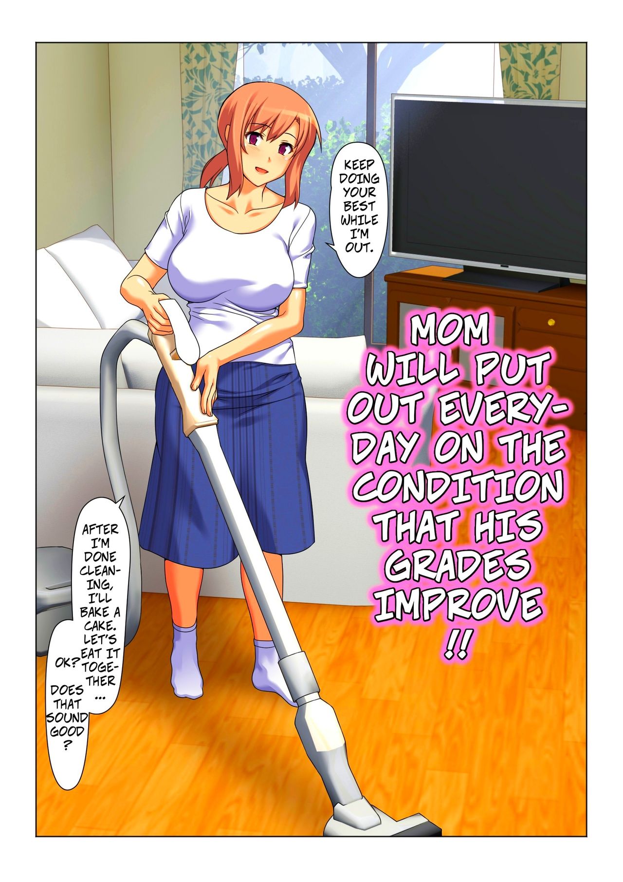 Mom Will Put Out Everyday On The Condition That His Grades Improve [Kamatori Pokari] - Chapter 1 — Page 13