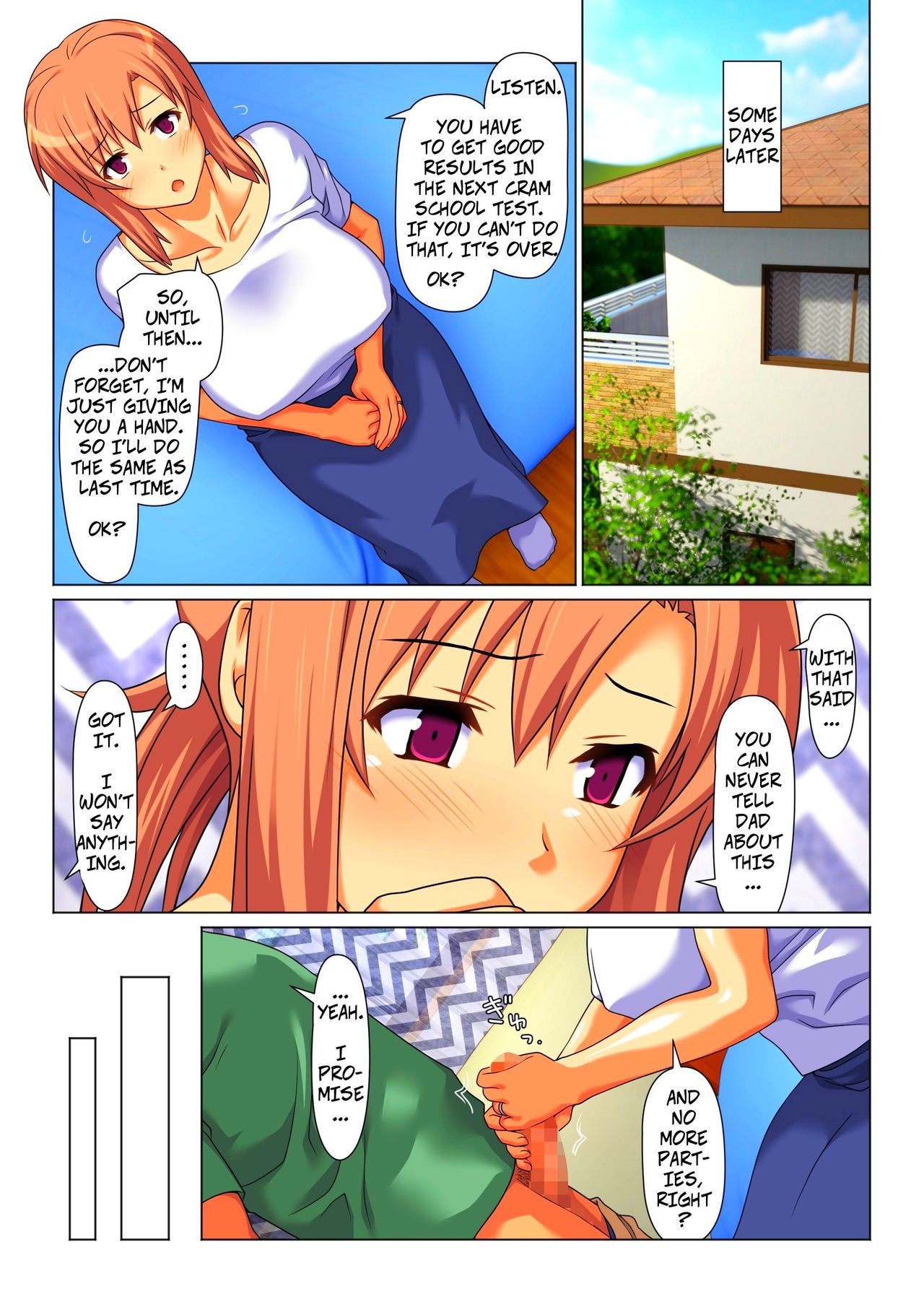 Mom Will Put Out Everyday On The Condition That His Grades Improve [Kamatori Pokari] - Chapter 1 — Page 14