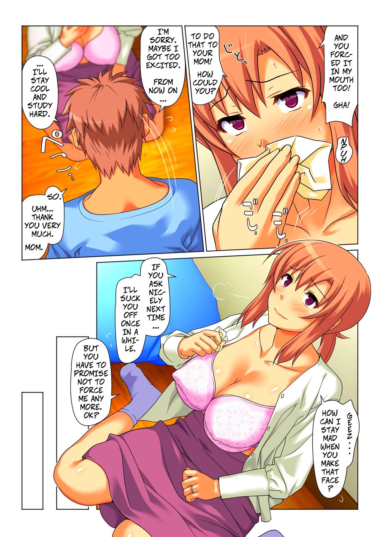 Mom Will Put Out Everyday On The Condition That His Grades Improve [Kamatori Pokari] - Chapter 1 — Page 22