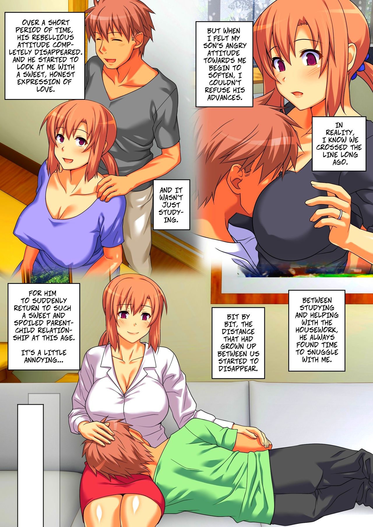 Mom Will Put Out Everyday On The Condition That His Grades Improve [Kamatori Pokari] - Chapter 1 — Page 37