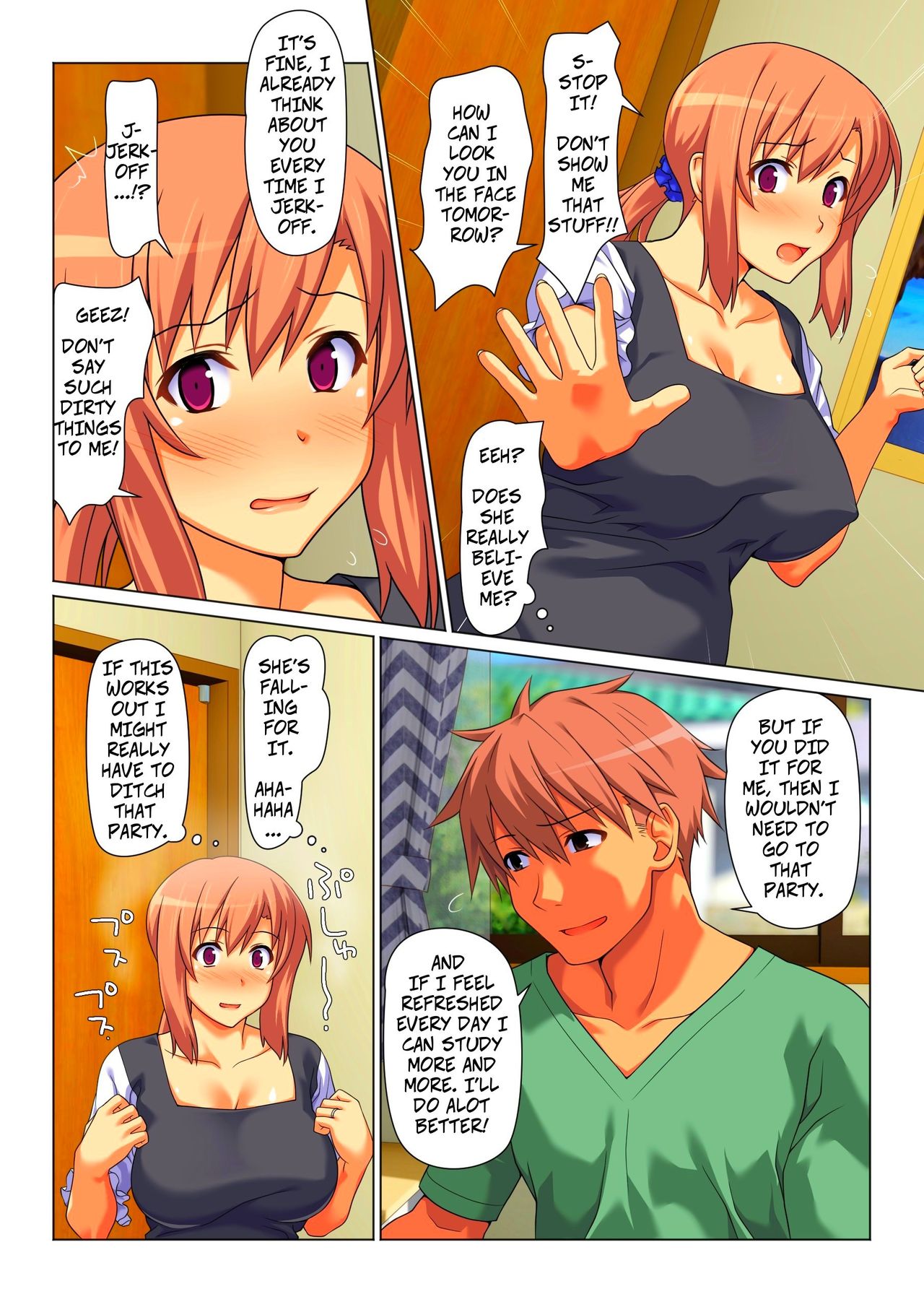 Mom Will Put Out Everyday On The Condition That His Grades Improve [Kamatori Pokari] - Chapter 1 — Page 5