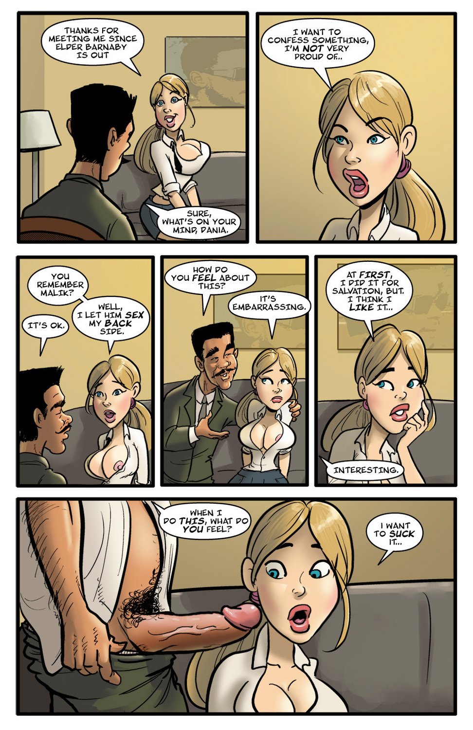 Backdoor To Heaven [Dirty Comics , JohnPersons.com] - Chapter 2 — Page 7