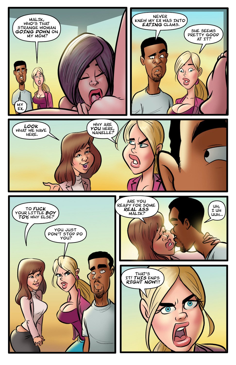 Backdoor To Heaven [Dirty Comics , JohnPersons.com] - Chapter 3 — Page 9