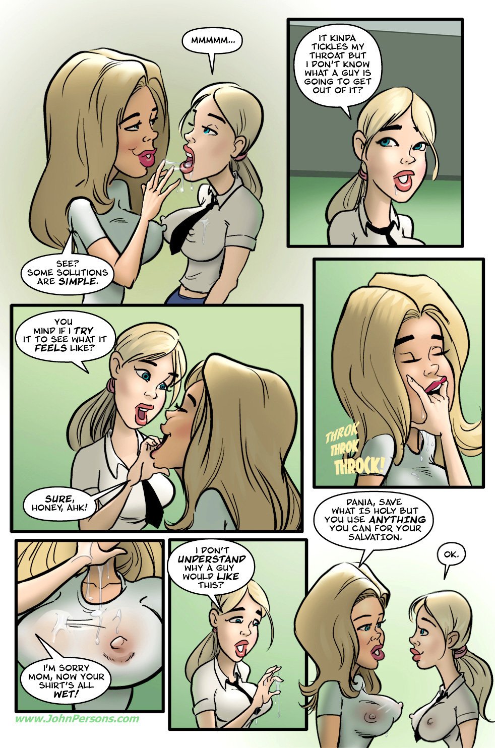 Backdoor To Heaven [Dirty Comics , JohnPersons.com] - Chapter 1 — Page 5