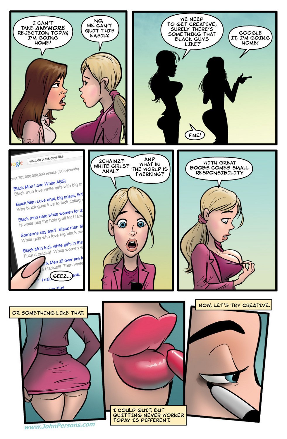 Backdoor To Heaven [Dirty Comics , JohnPersons.com] - Chapter 1 — Page 7